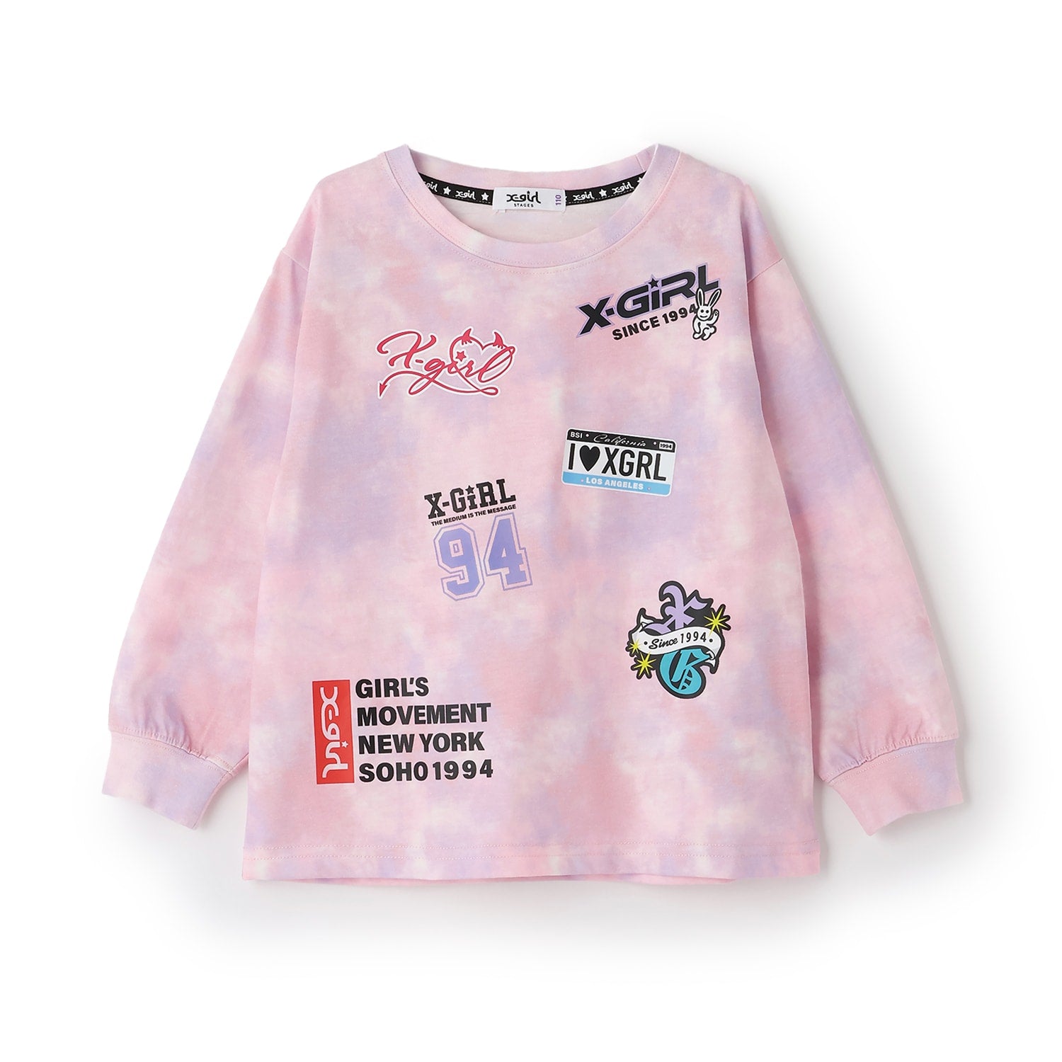 MIXロゴ長袖Tシャツ