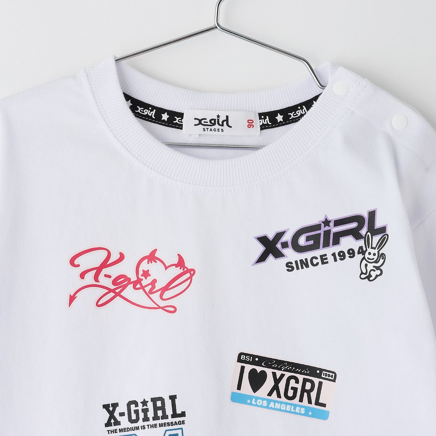 MIXロゴ長袖Tシャツ