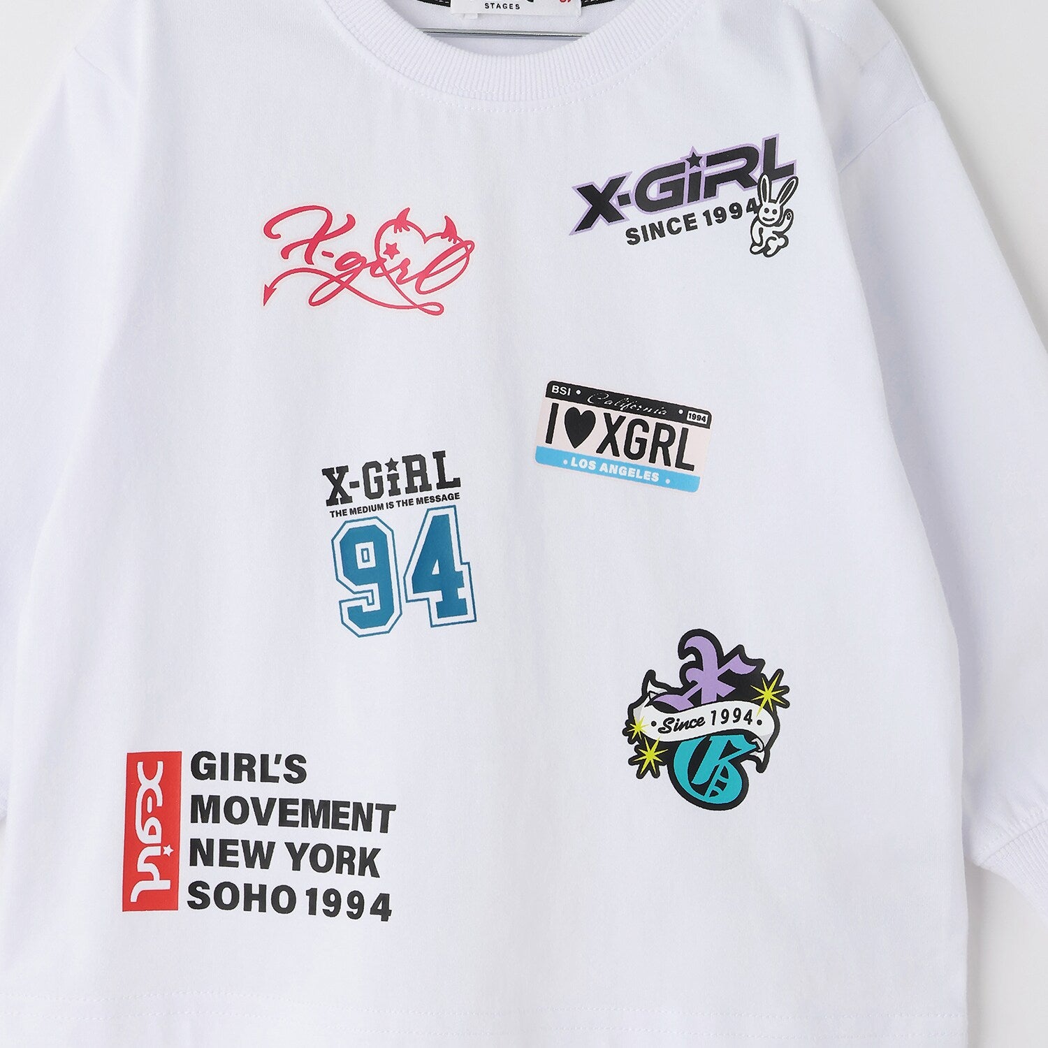 MIXロゴ長袖Tシャツ