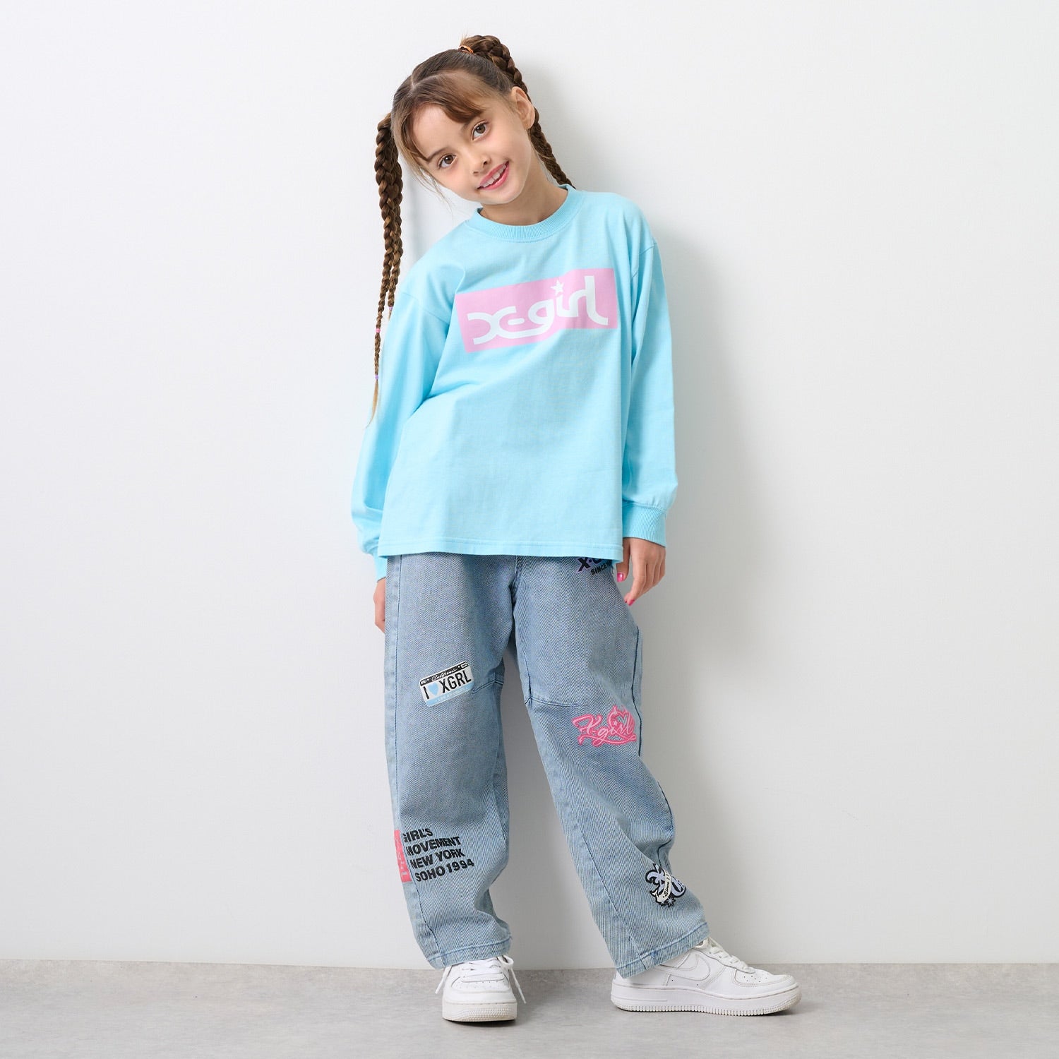 ボックスロゴ長袖Tシャツ