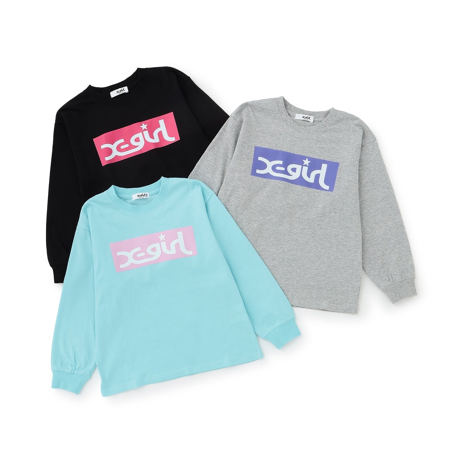 ボックスロゴ長袖Tシャツ