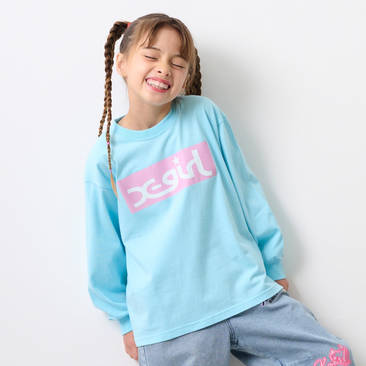 ボックスロゴ長袖Tシャツ