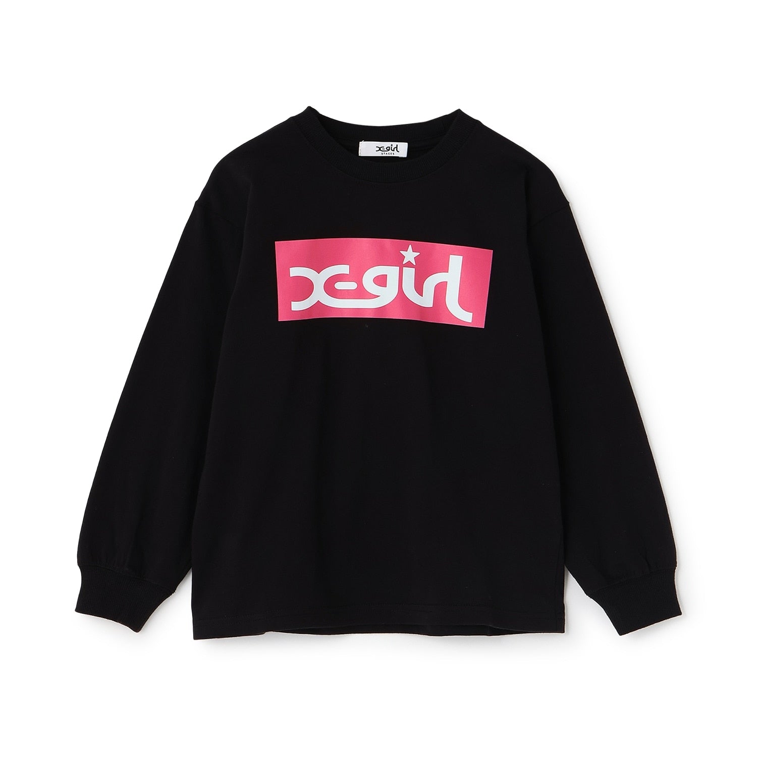 ボックスロゴ長袖Tシャツ