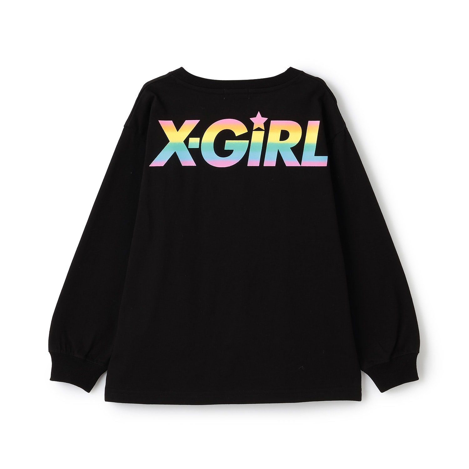 グラデーションロゴ長袖Tシャツ