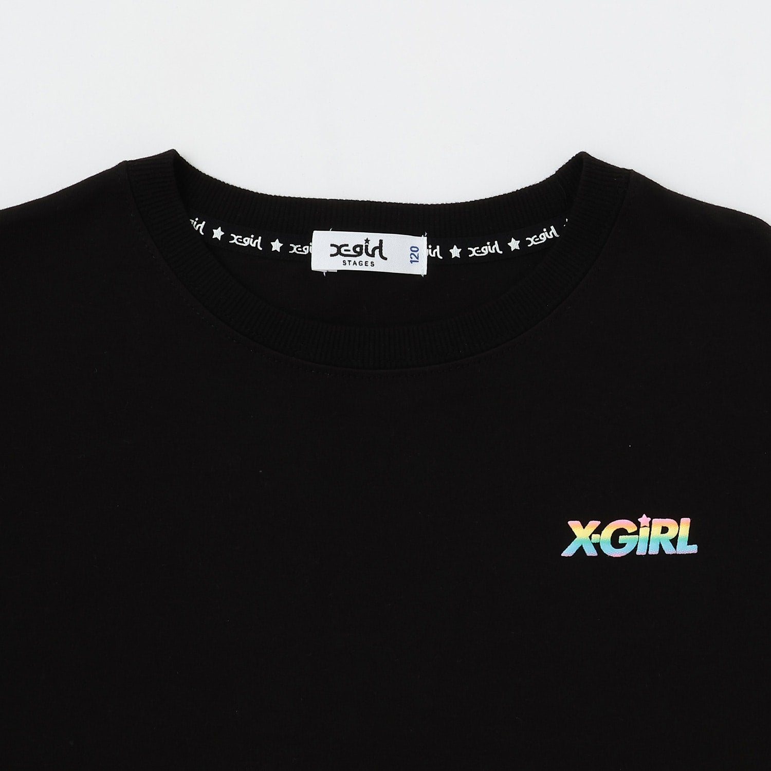 グラデーションロゴ長袖Tシャツ