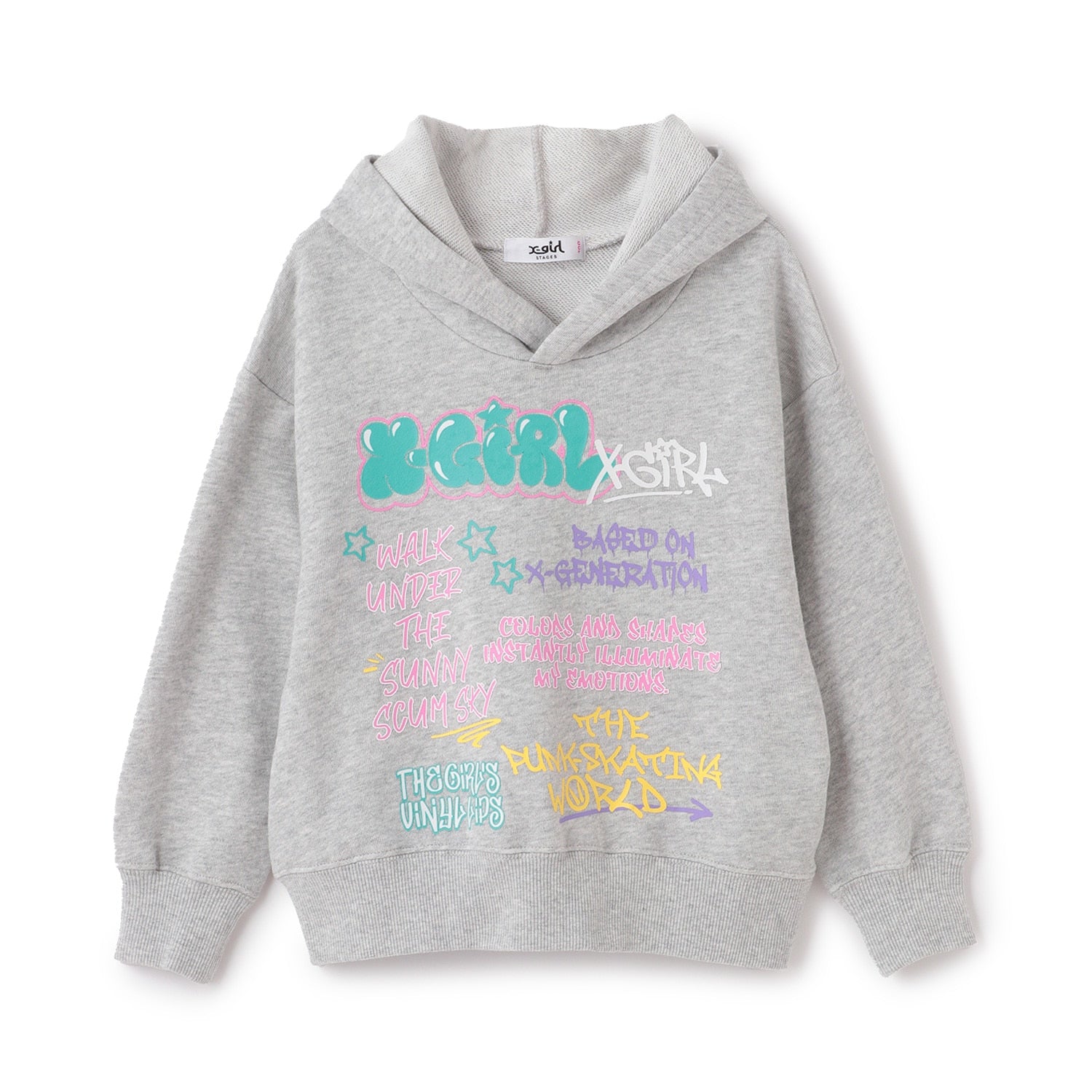 落書きグラフィティパーカ