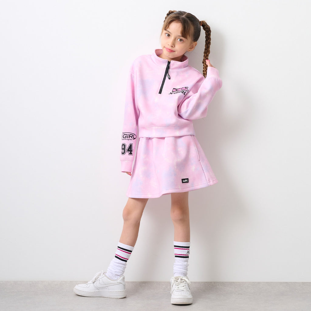 X-girl Stages / フロントジップトレーナーセットアップ – calif