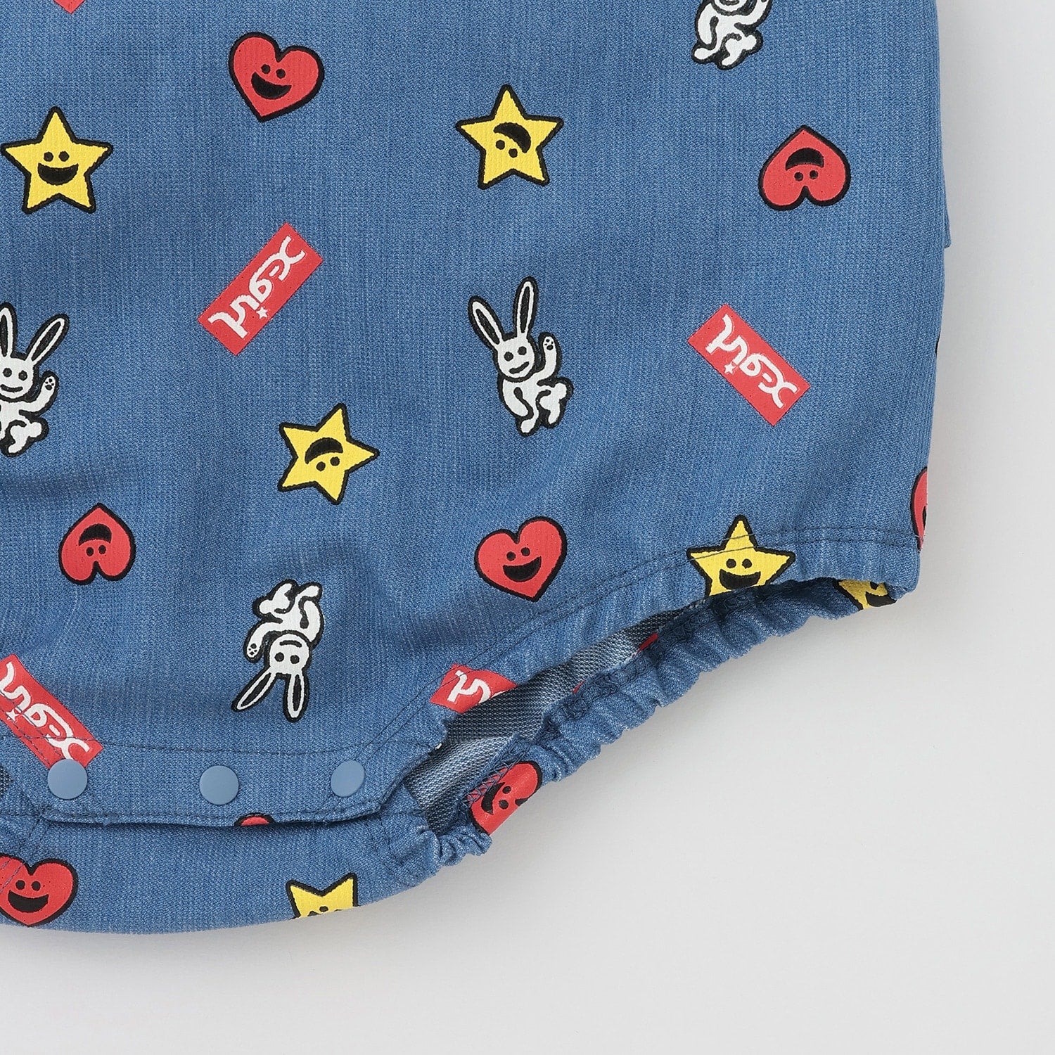 キラッキー柄ショートオール/長袖Tシャツ
