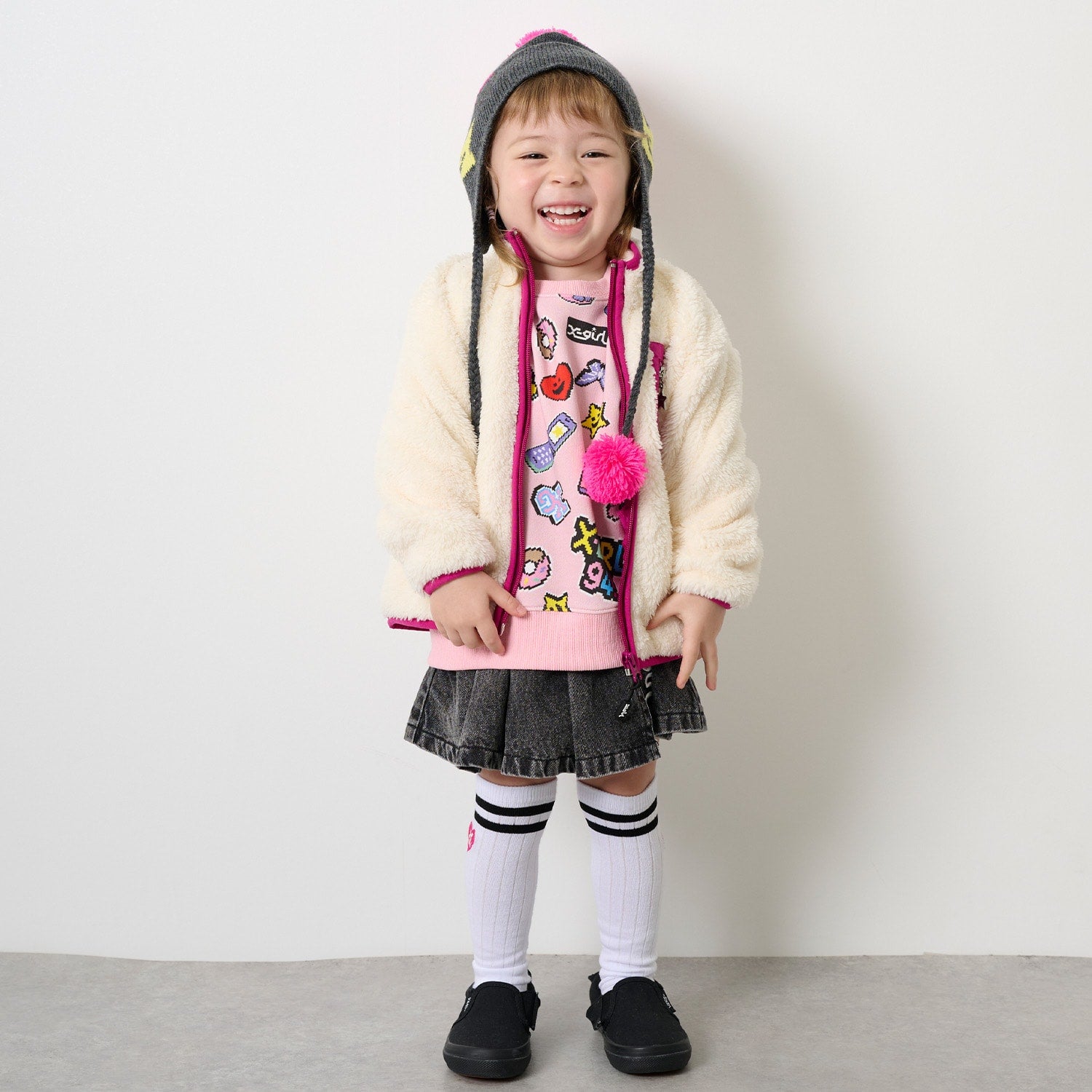 フラッフィージップ羽織