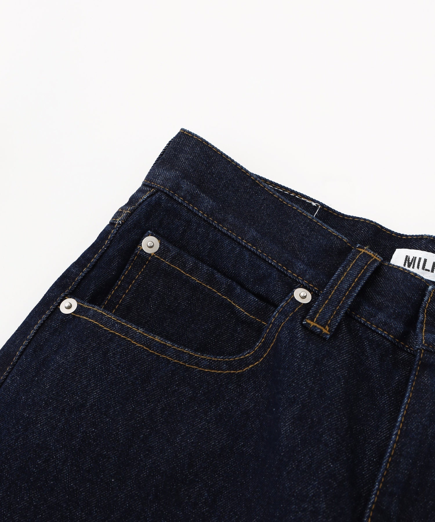 STRAIGHT DENIM PANTS