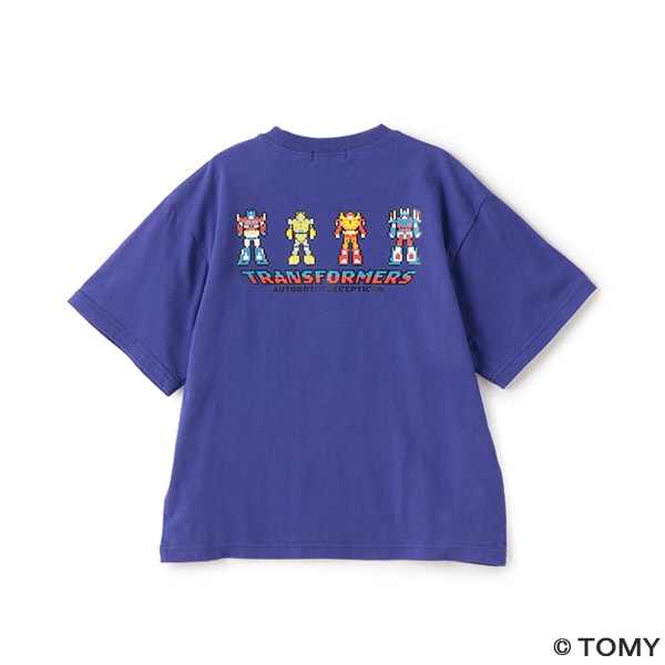 【トランスフォーマー】ピクセルファニーゴリラ半袖Tシャツ