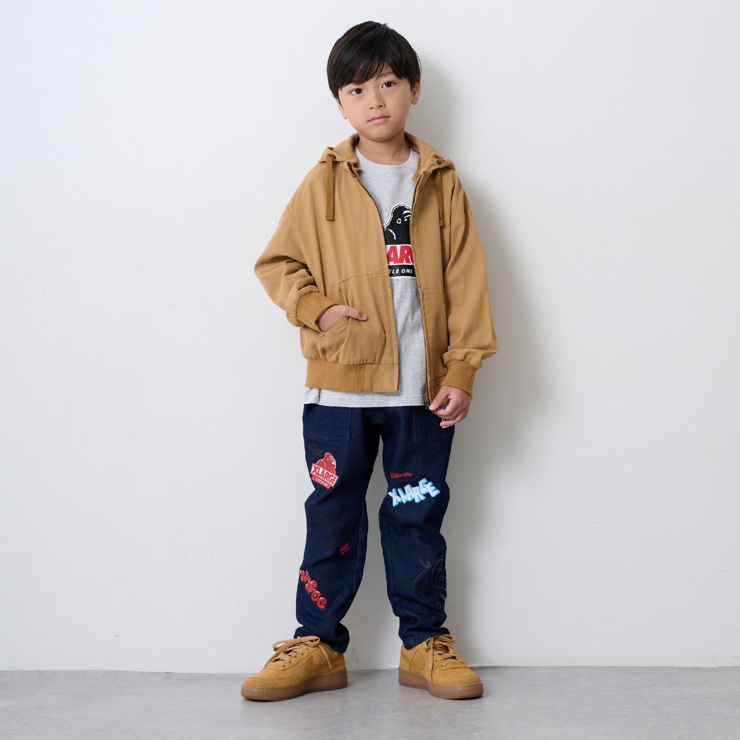 モデル身長：120cm 着用サイズ：120cm