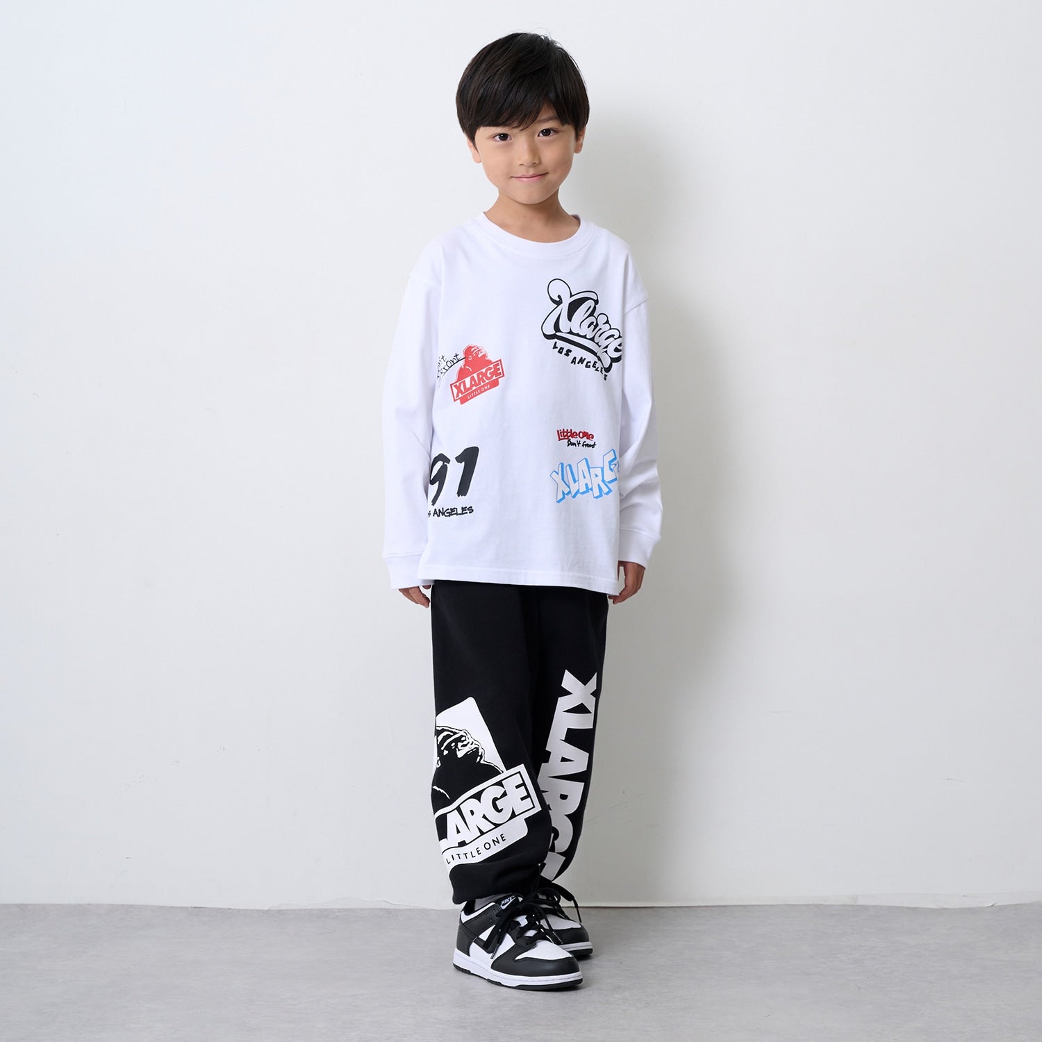 ビッグOG&ロゴスウェットパンツ
