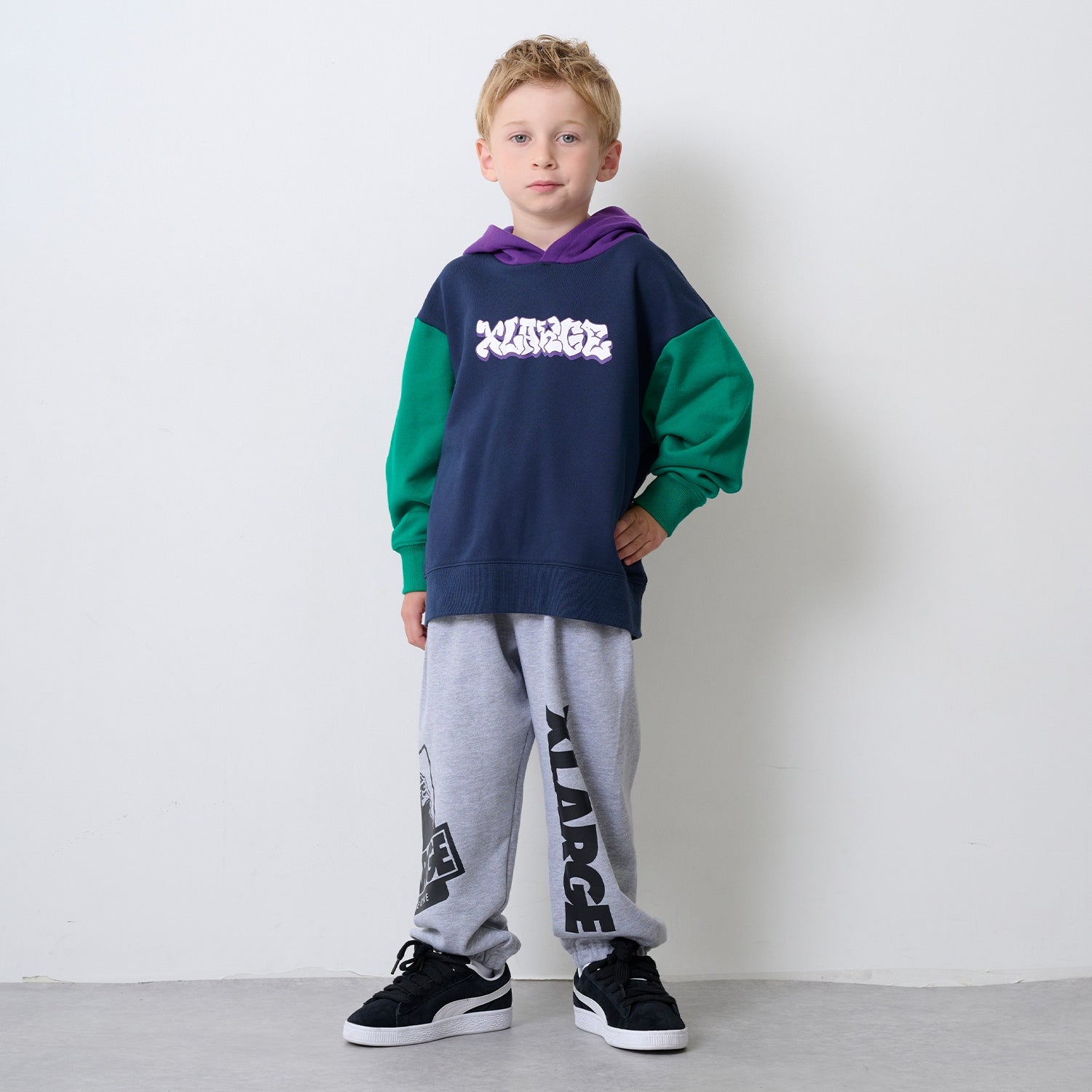 ビッグOG&ロゴスウェットパンツ