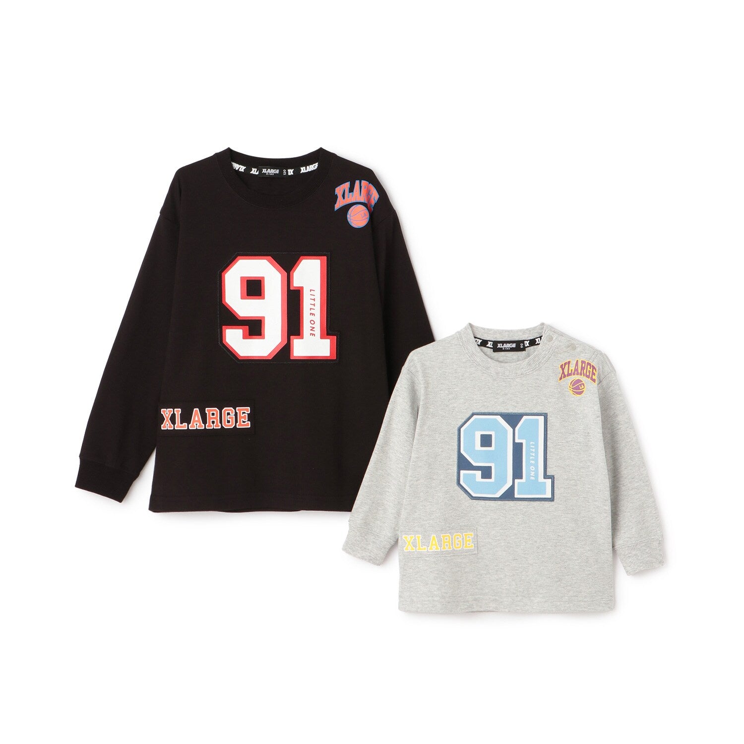 ナンバリング長袖Tシャツ