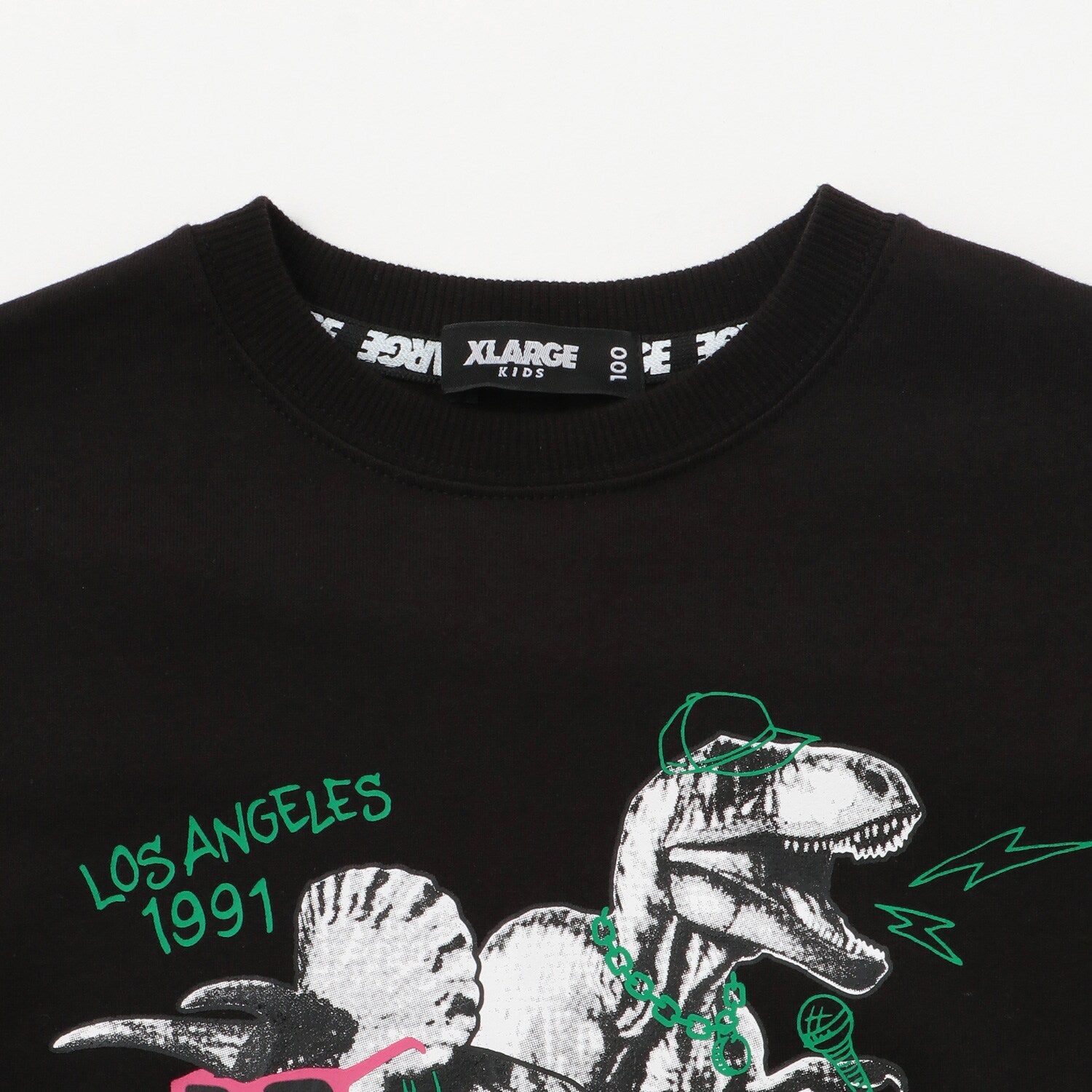 DJ恐竜長袖Tシャツ