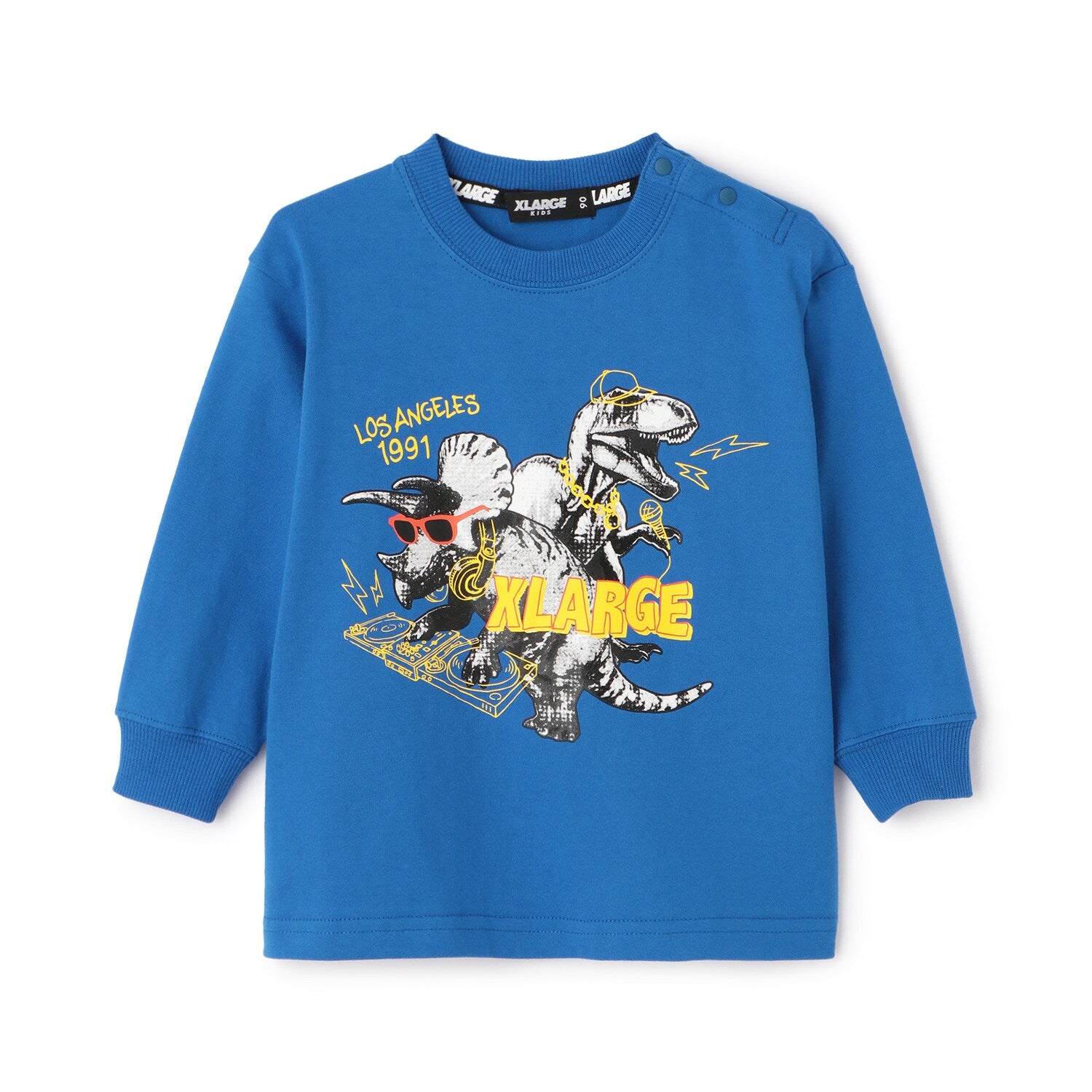 DJ恐竜長袖Tシャツ