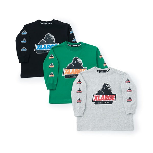 袖OGプリント長袖Tシャツ