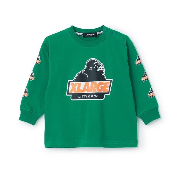 袖OGプリント長袖Tシャツ