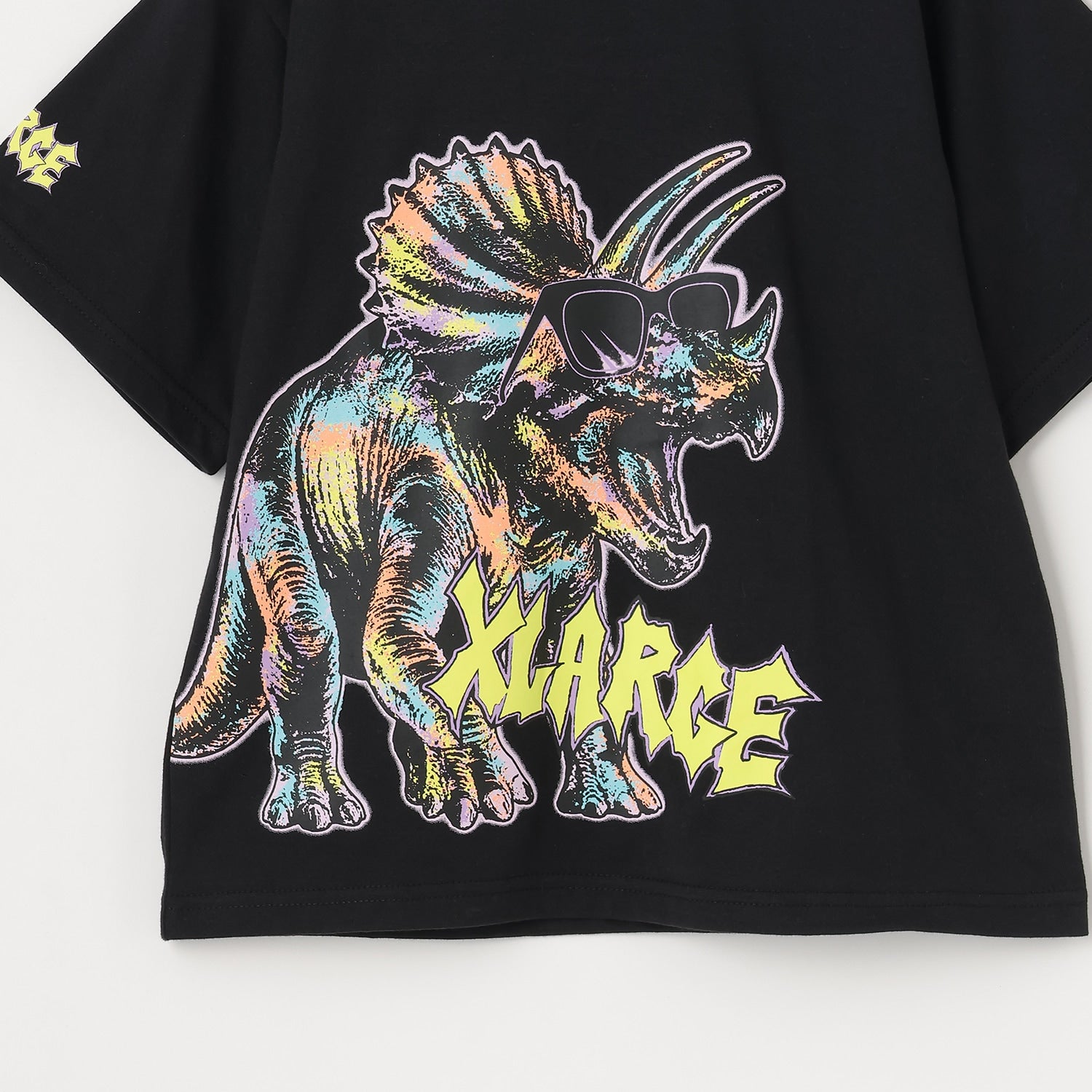 トリケラトプスグラフィック半袖Tシャツ