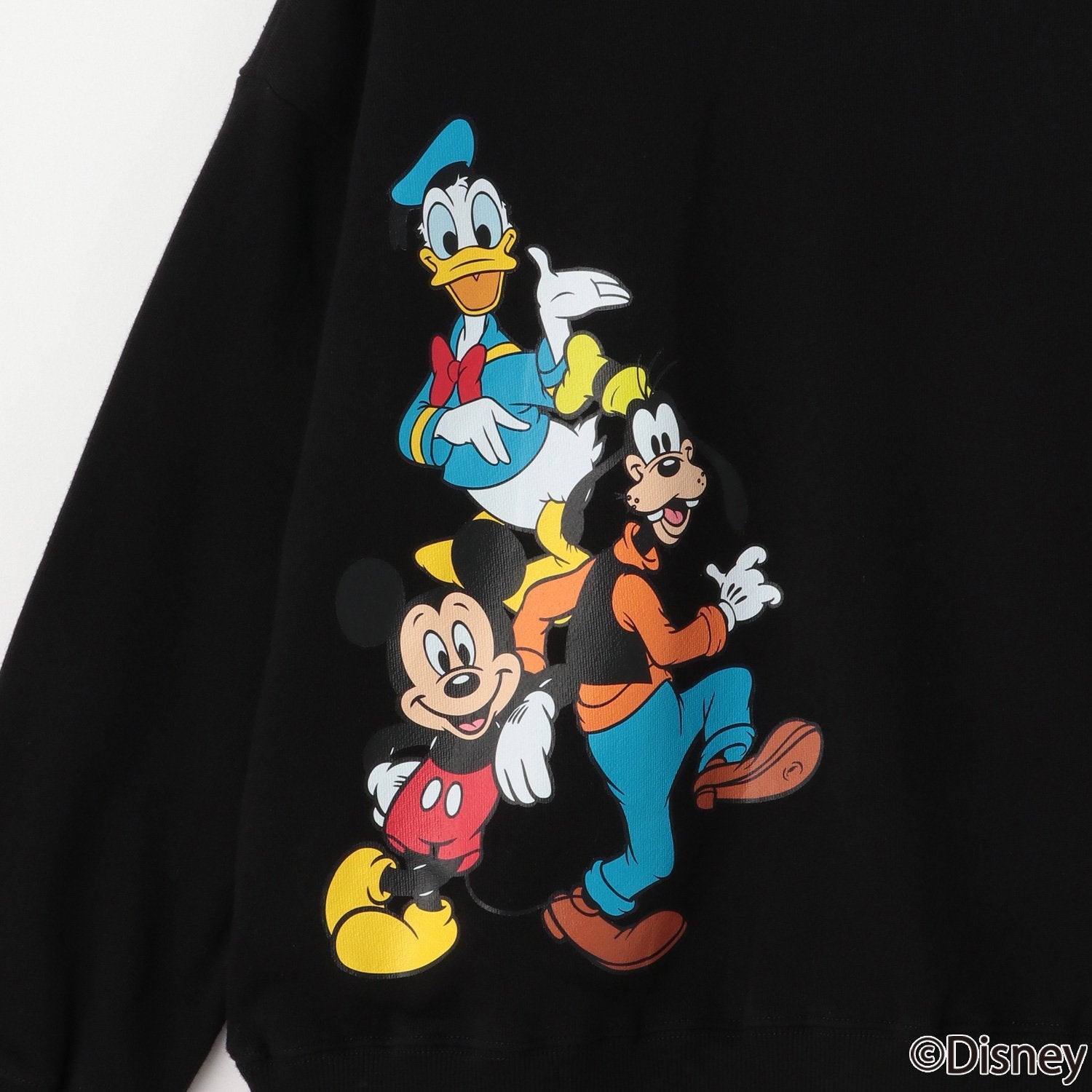 【DISNEY】バックプリントトレーナー