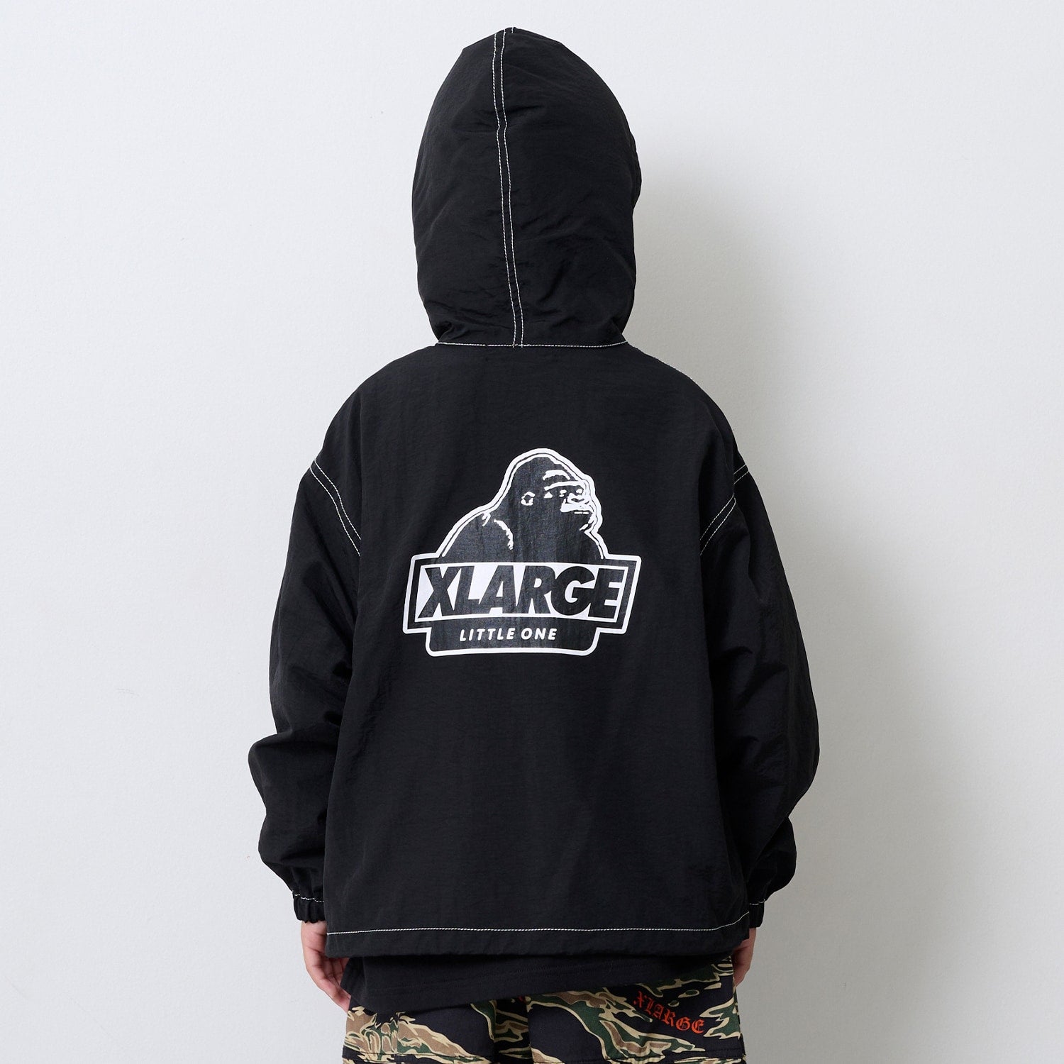 OGハーフジップブルゾン