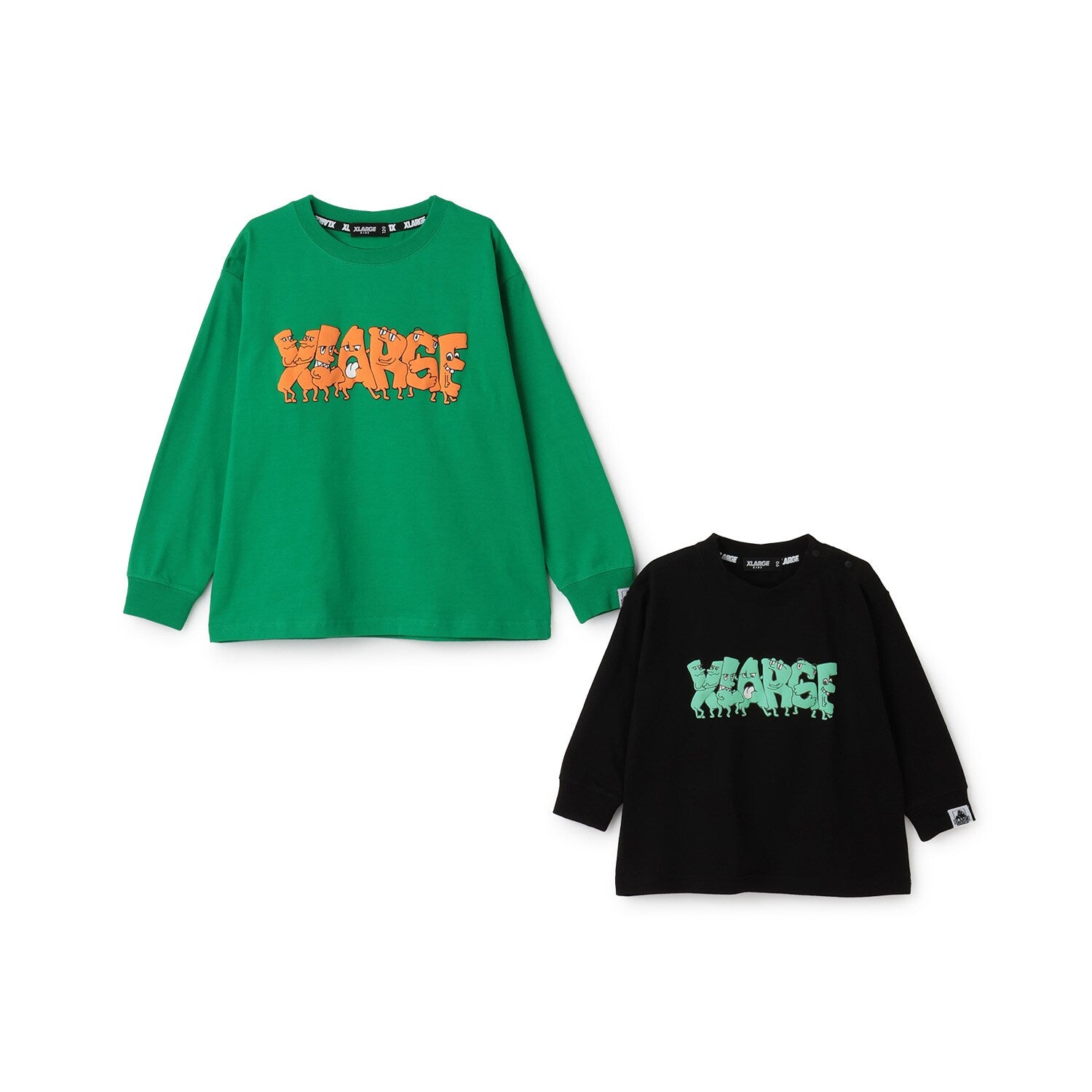 グラフィティロゴ長袖Tシャツ