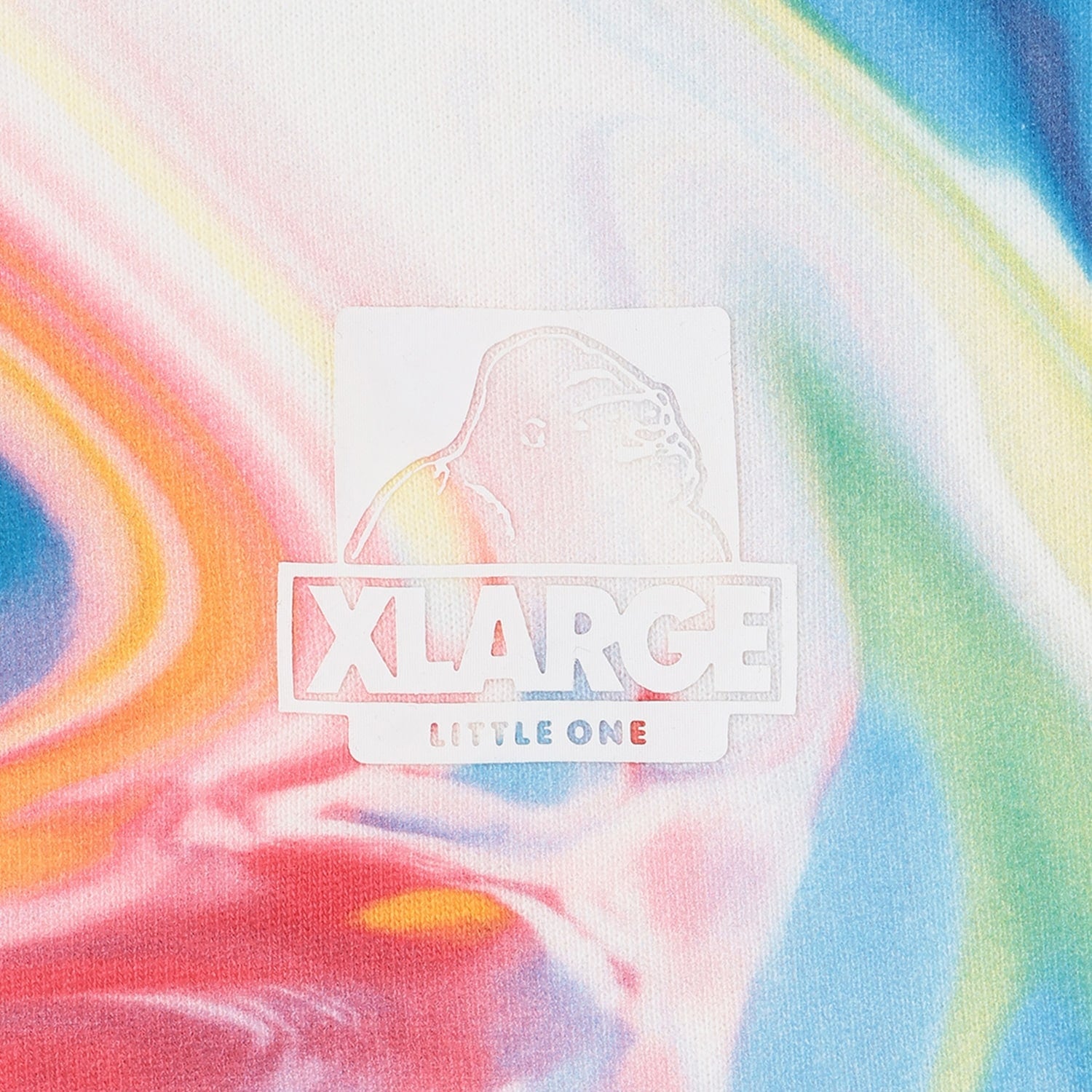 マーブル柄トレーナー