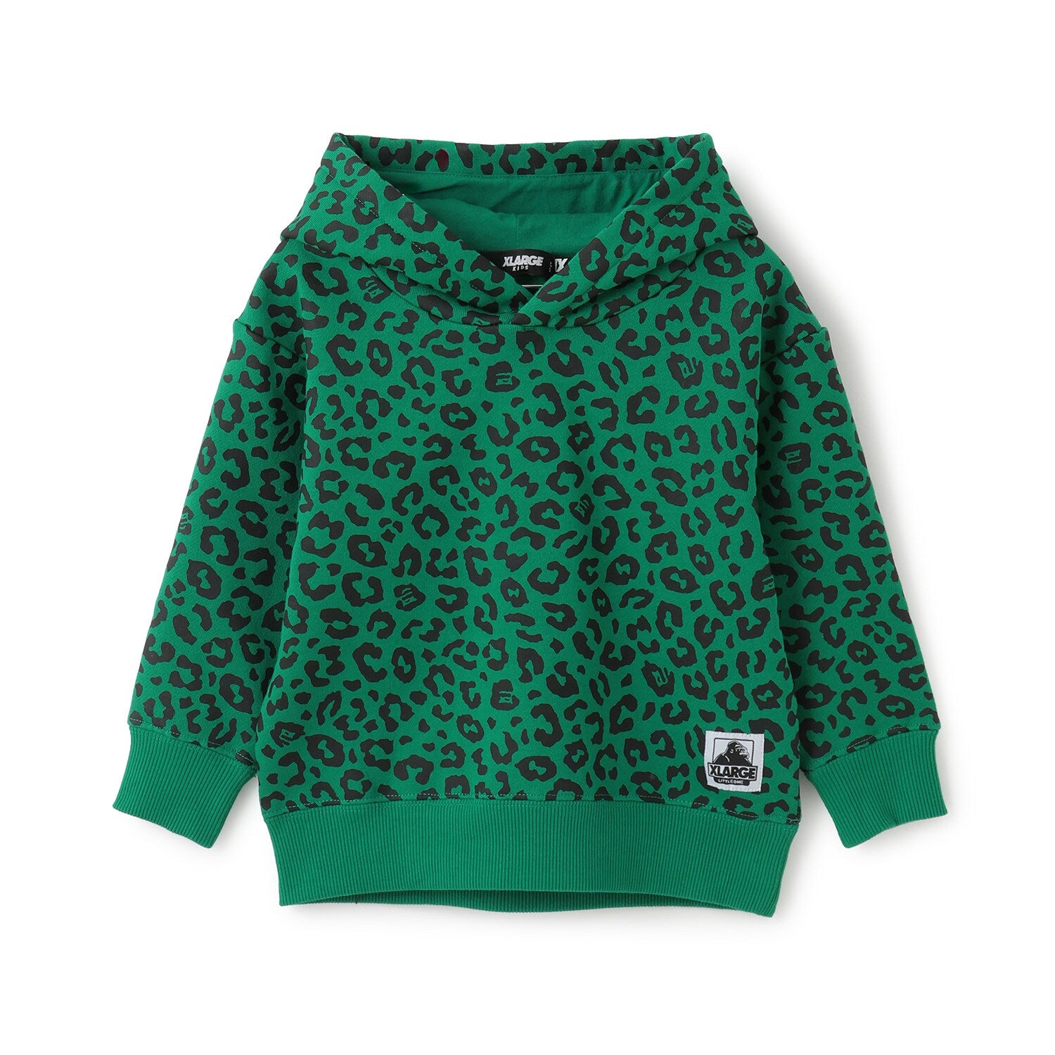 レオパード総柄パーカー