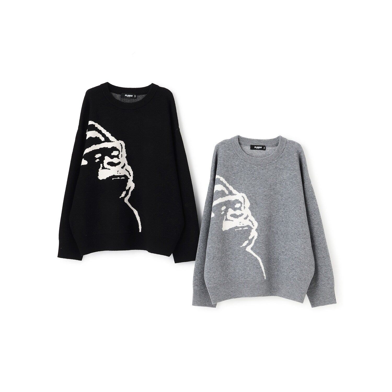 OGフェイスニットプルオーバー