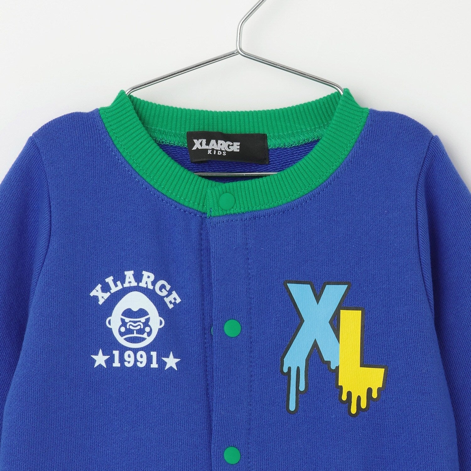 ファニーゴリラ&ドリップロゴカバーオール