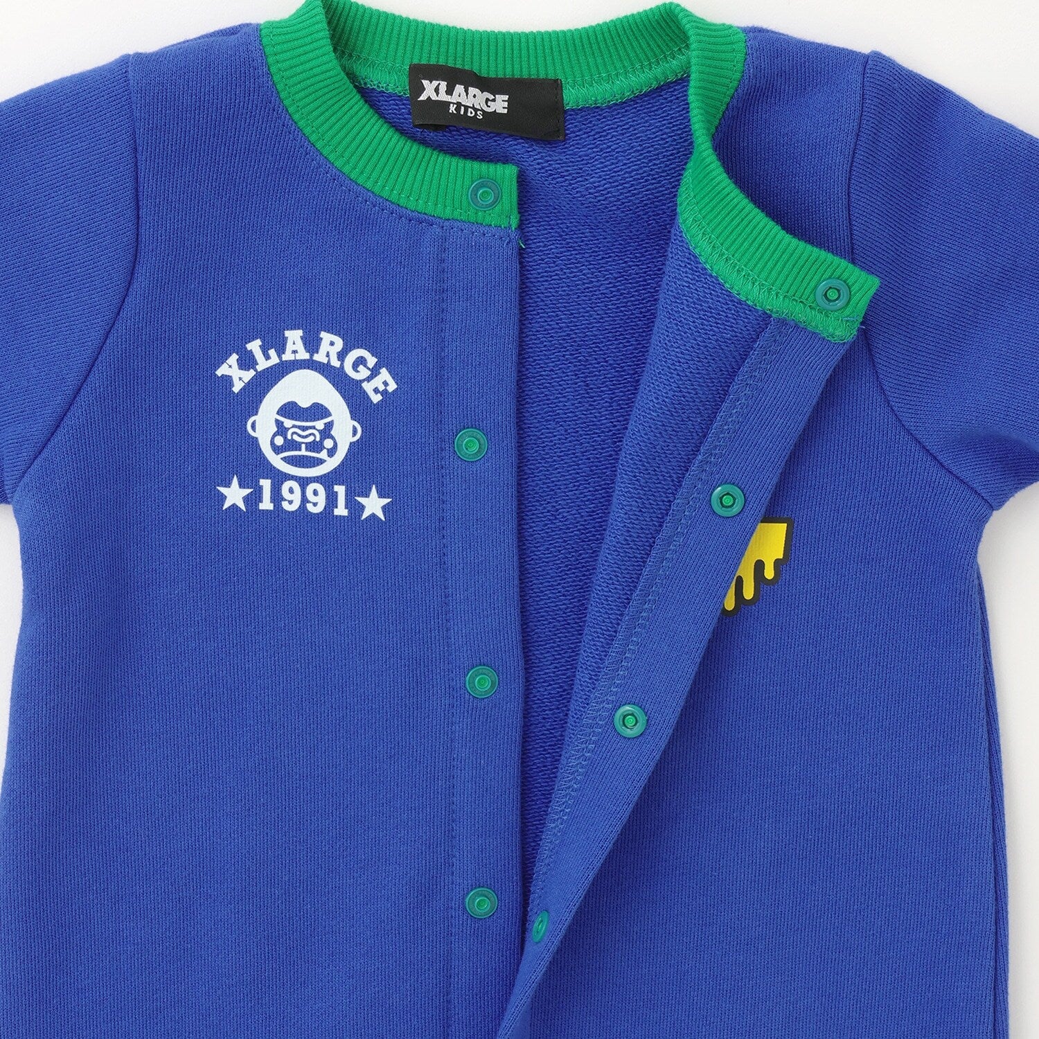 ファニーゴリラ&ドリップロゴカバーオール