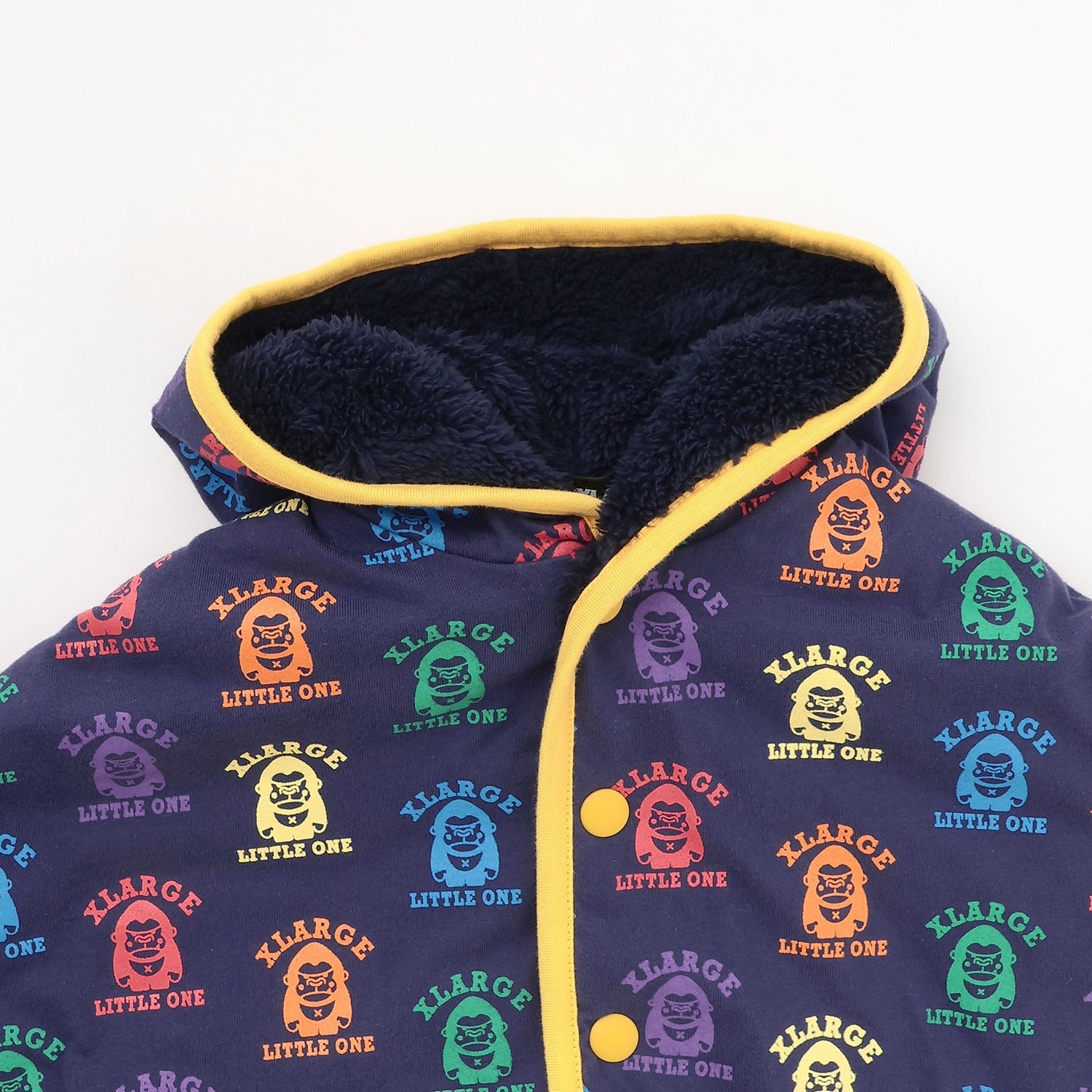 カラフルファニーゴリラポンチョ