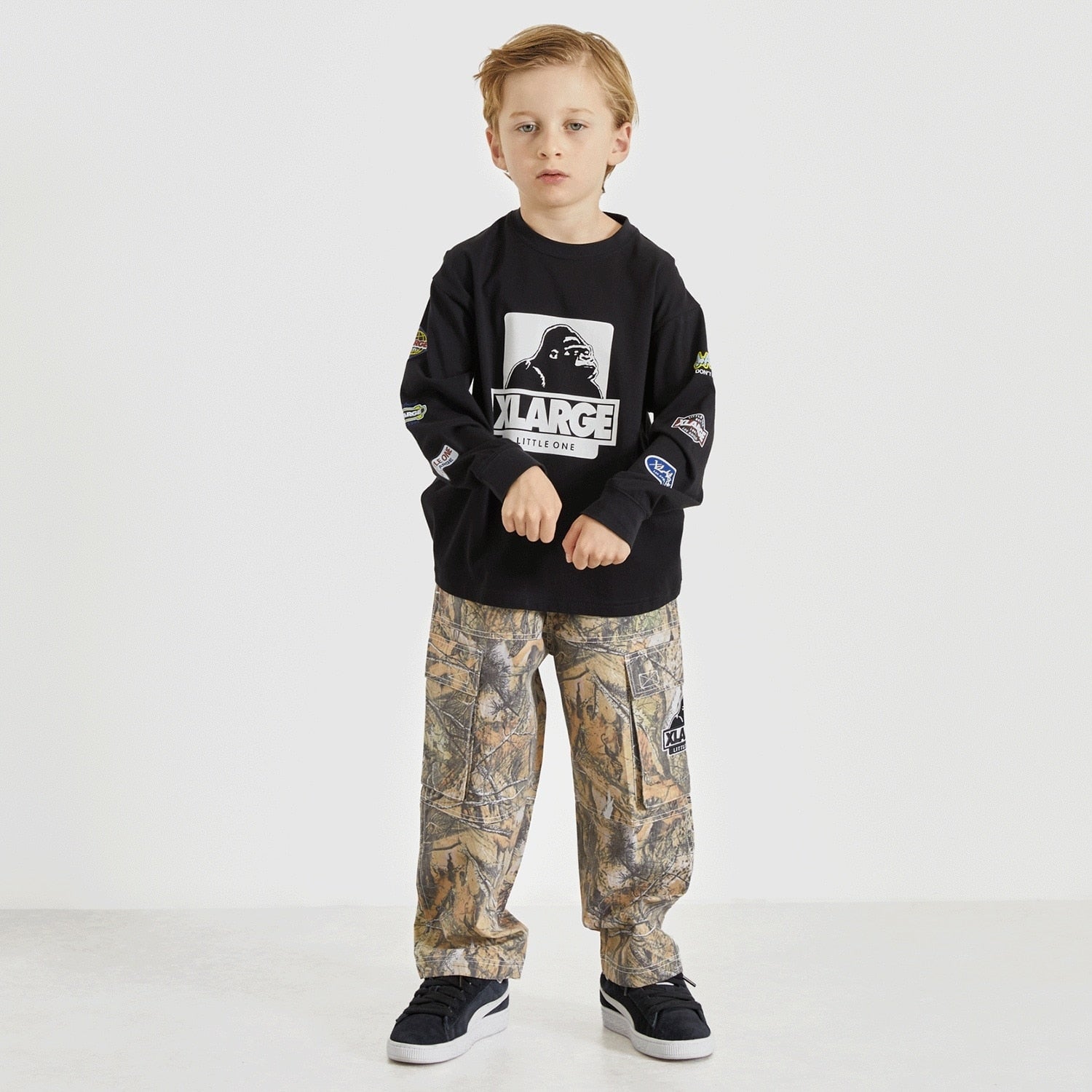 ツリーカモ柄 ワークパンツ