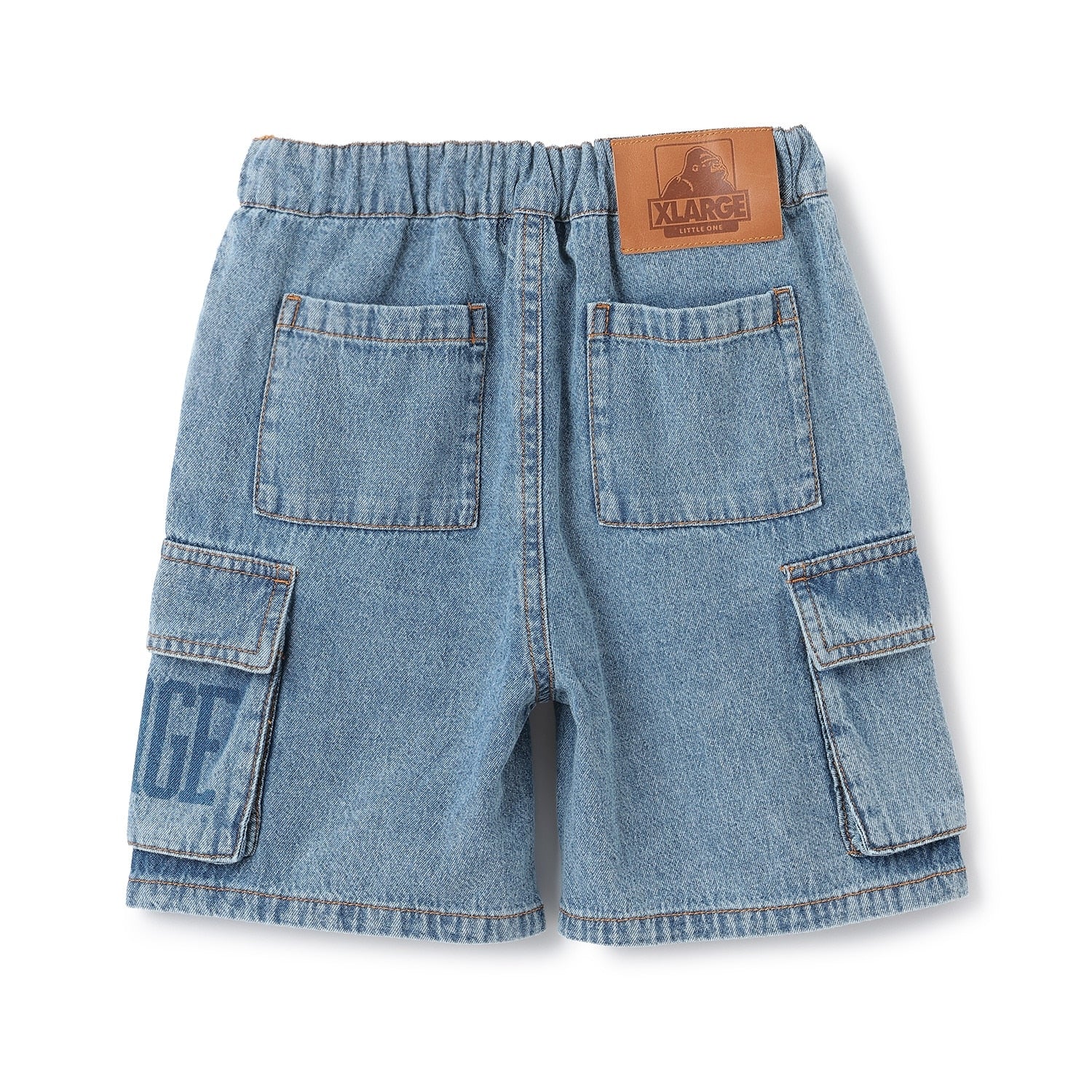 デニムカーゴハーフパンツ