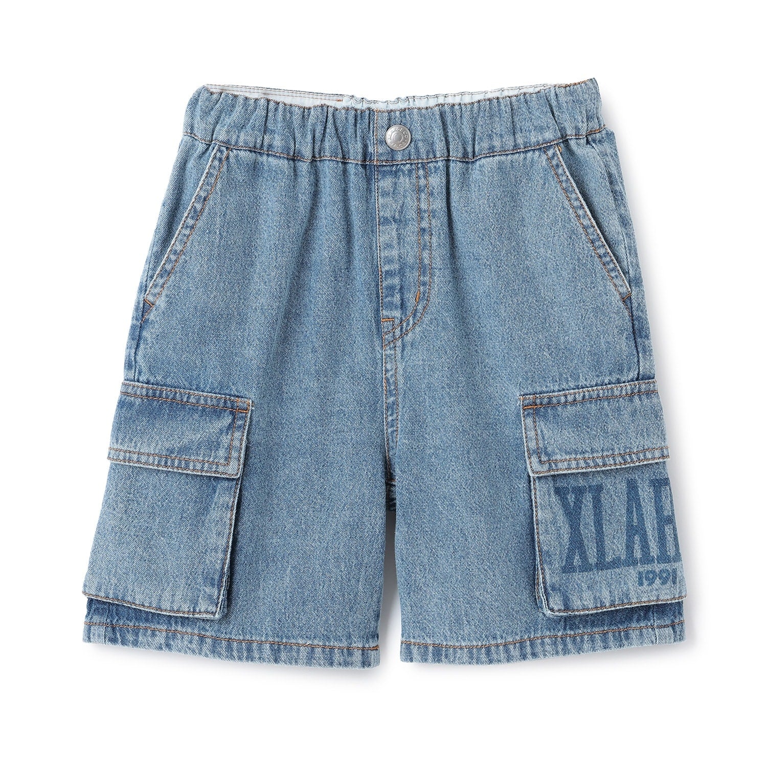 デニムカーゴハーフパンツ