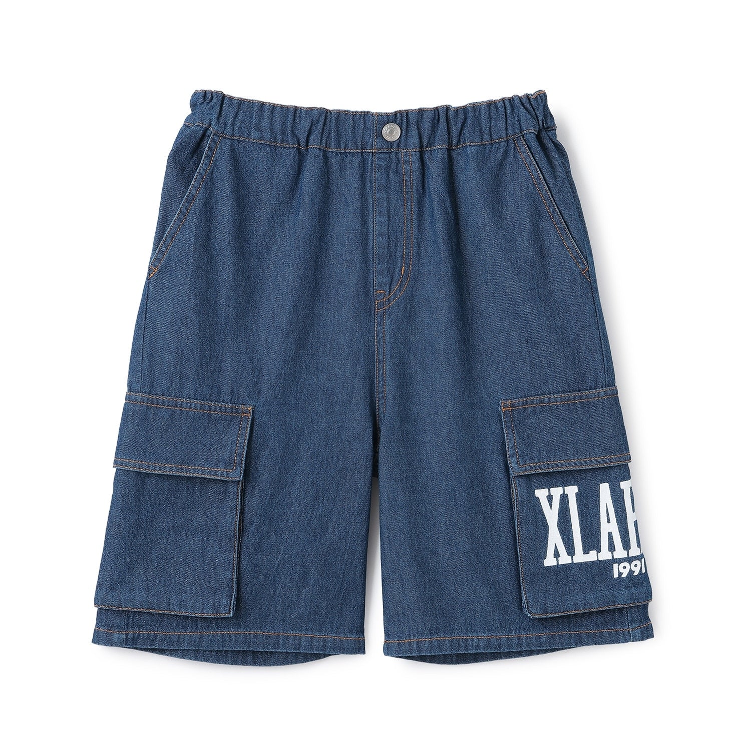 デニムカーゴハーフパンツ