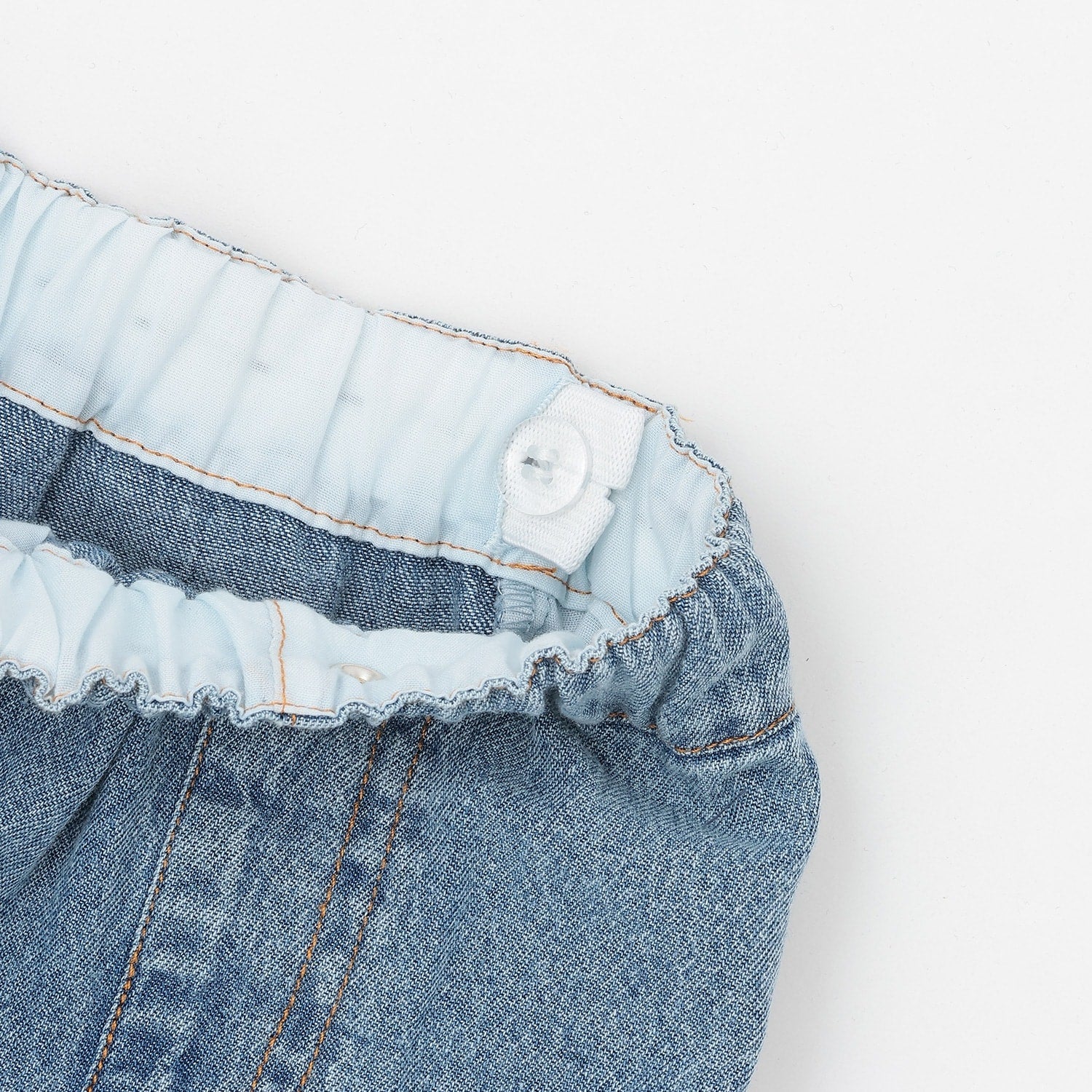 デニムカーゴハーフパンツ