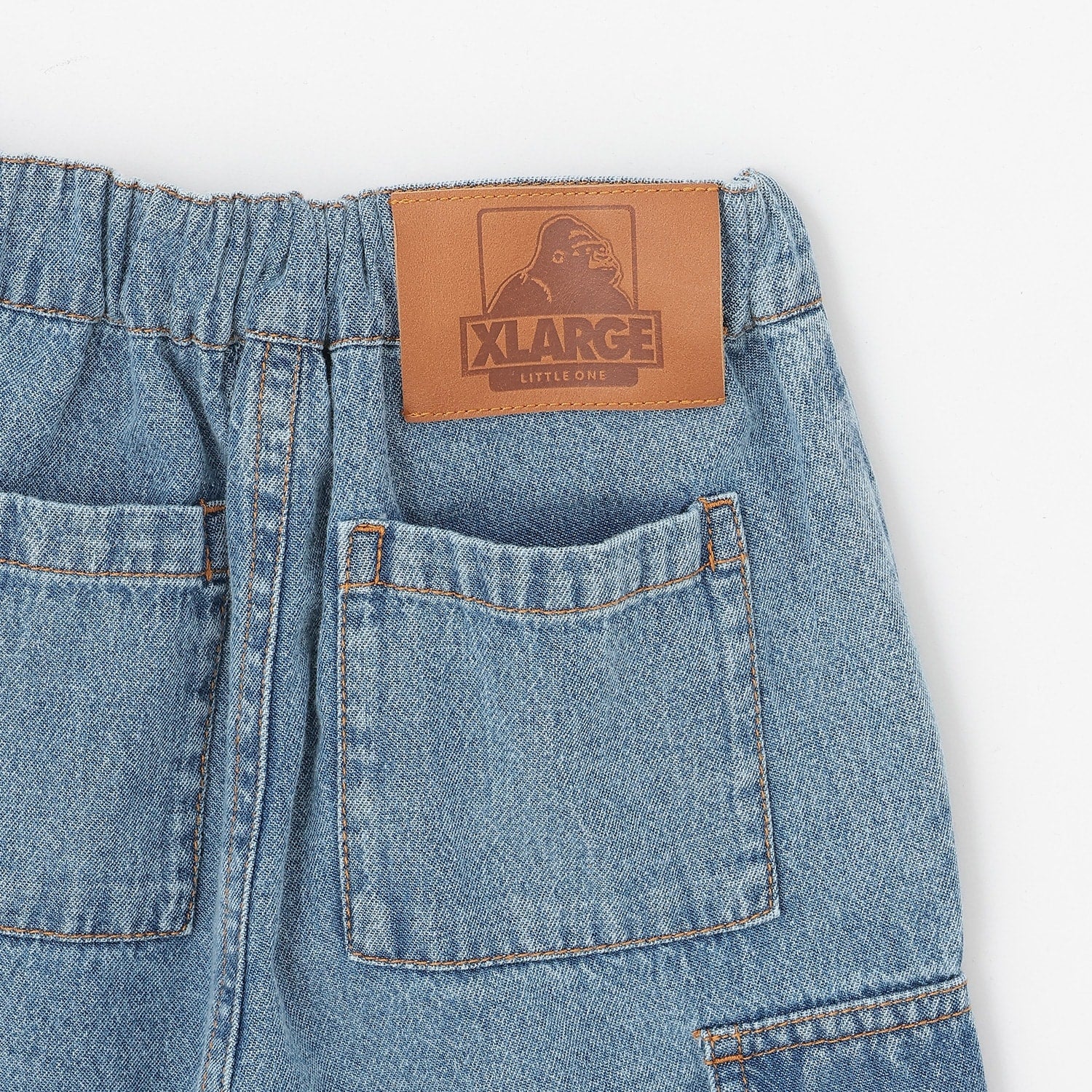 デニムカーゴハーフパンツ