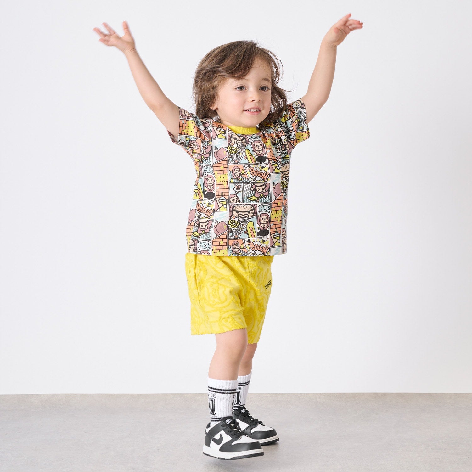 ファニーゴリラパイルジャカード ショートパンツ