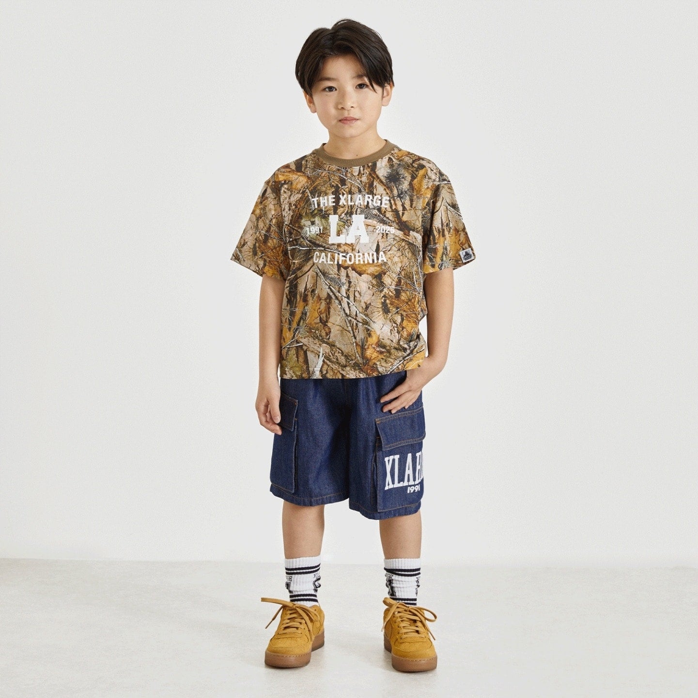 ツリーカモ柄 半袖Tシャツ