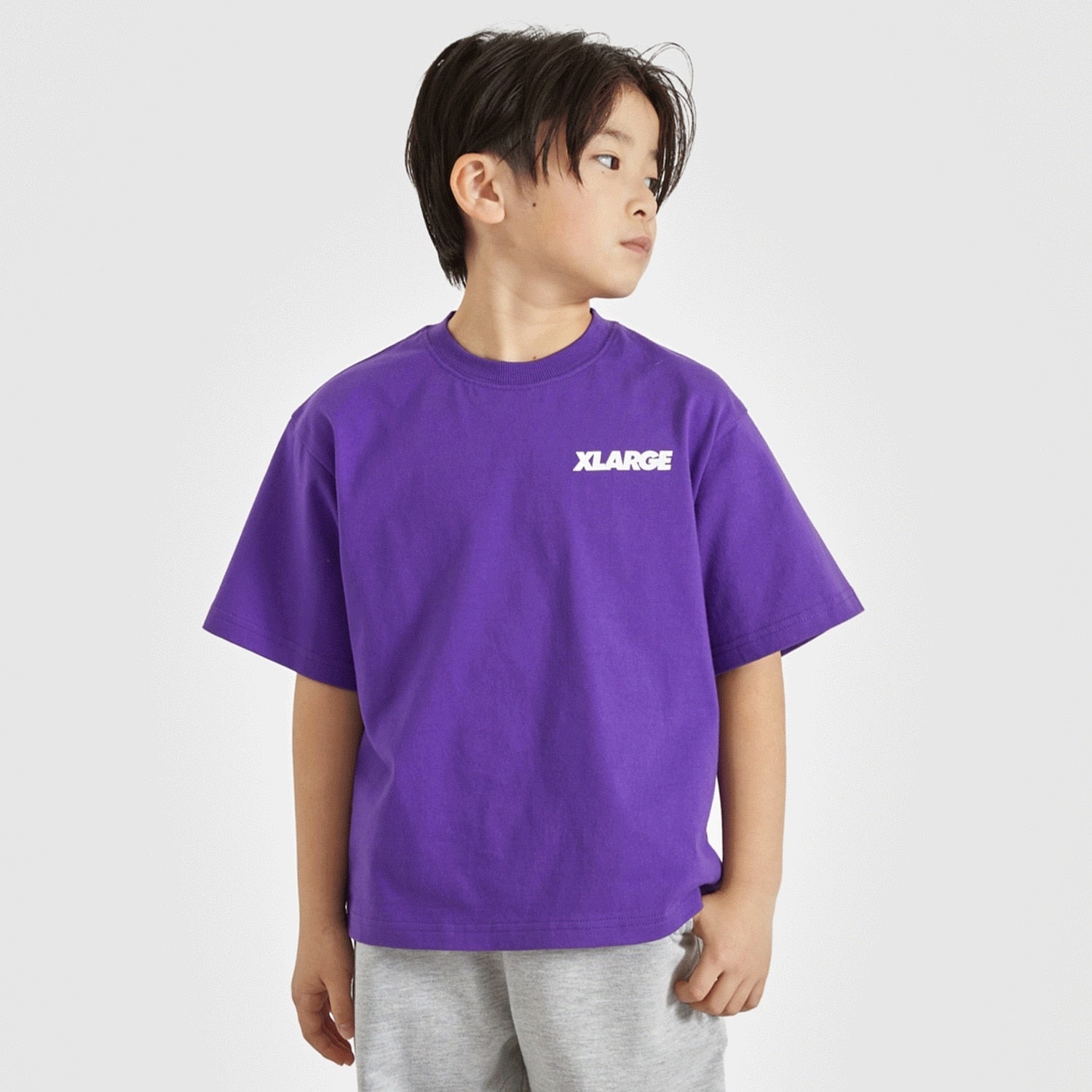 ファニーゴリラ+メッセージロゴ バックプリント半袖Tシャツ