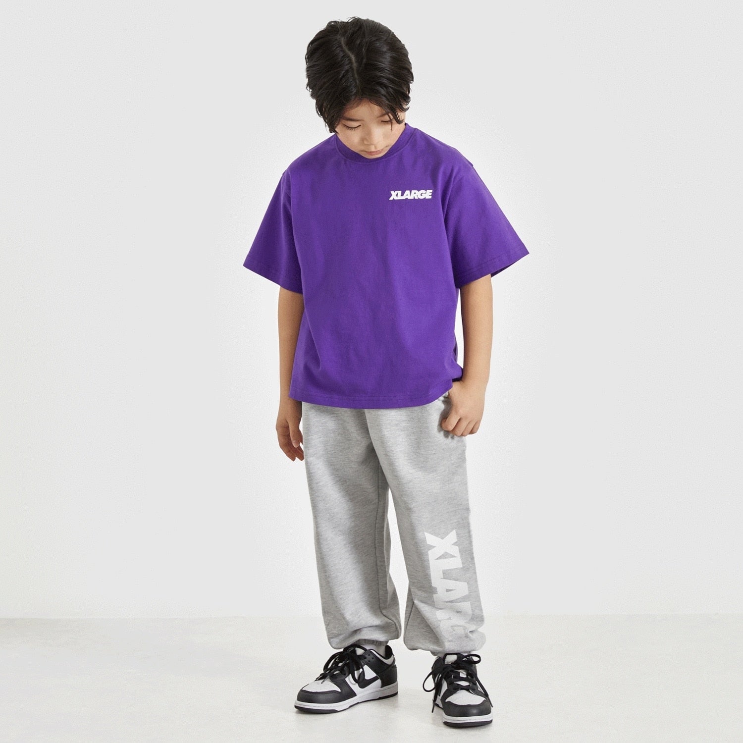 ファニーゴリラ+メッセージロゴ バックプリント半袖Tシャツ