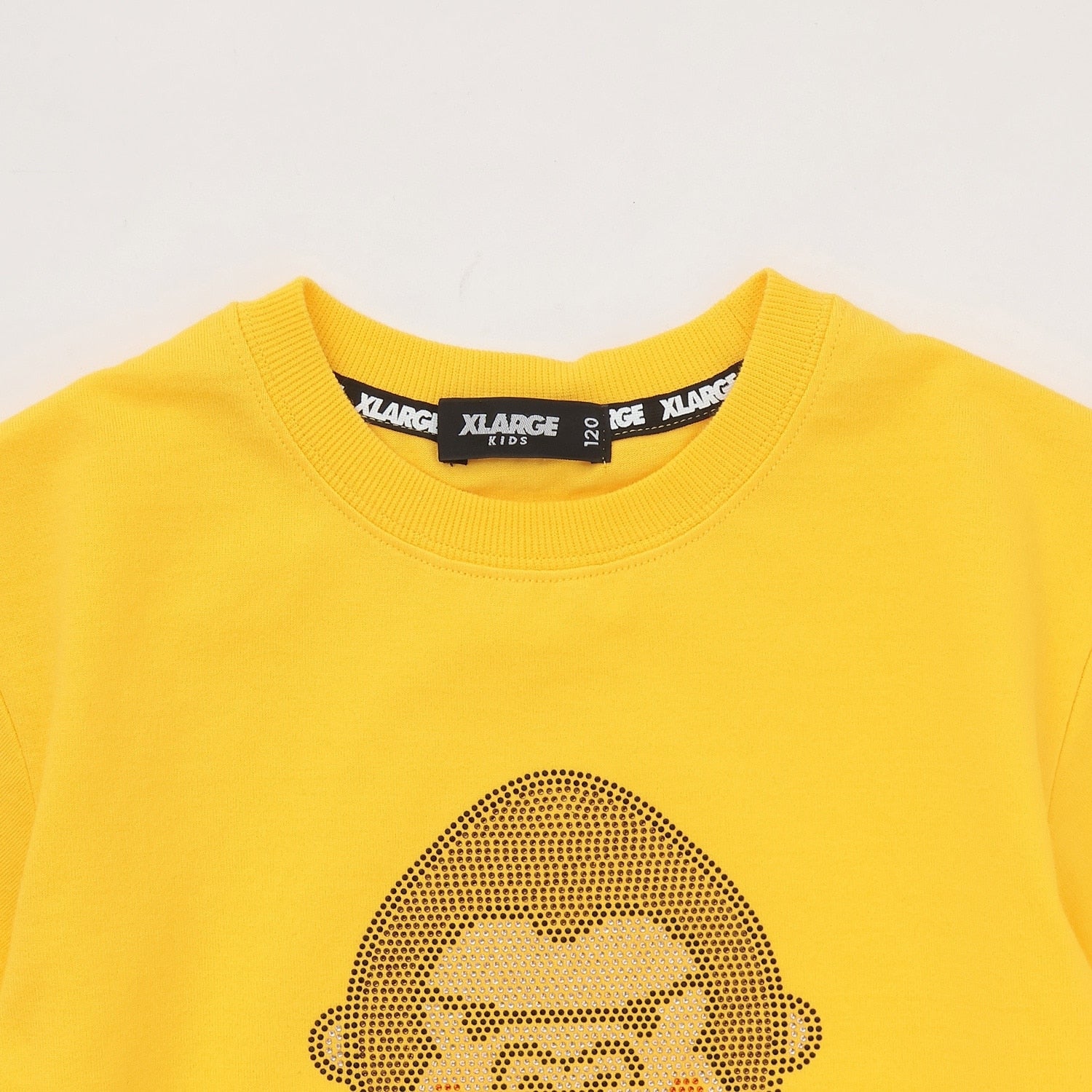 ラインストーンファニーゴリラ 半袖Tシャツ