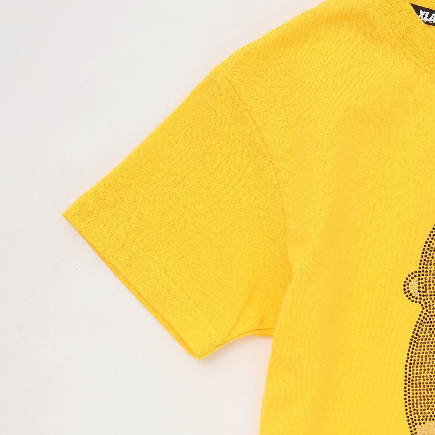 ラインストーンファニーゴリラ 半袖Tシャツ