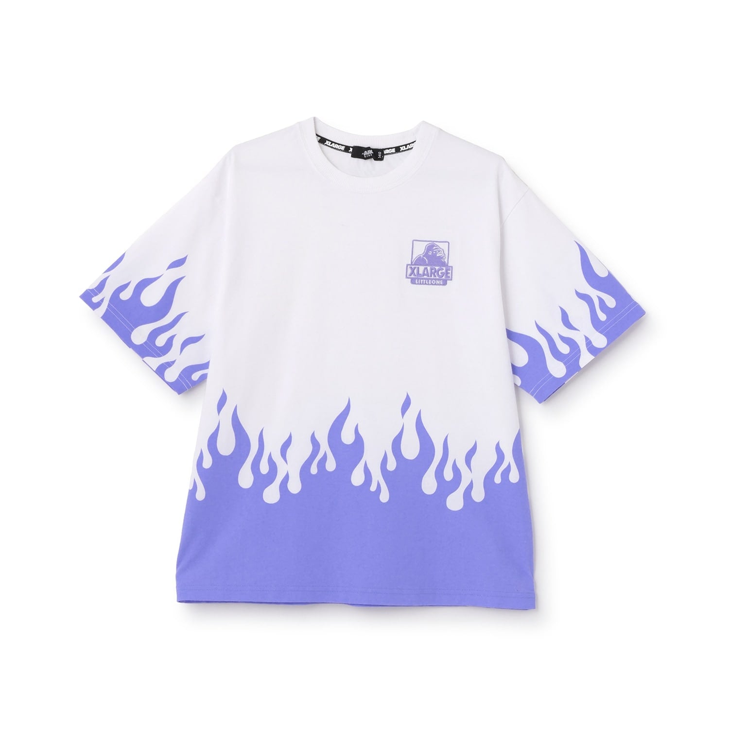ファイヤーモチーフ 半袖Tシャツ