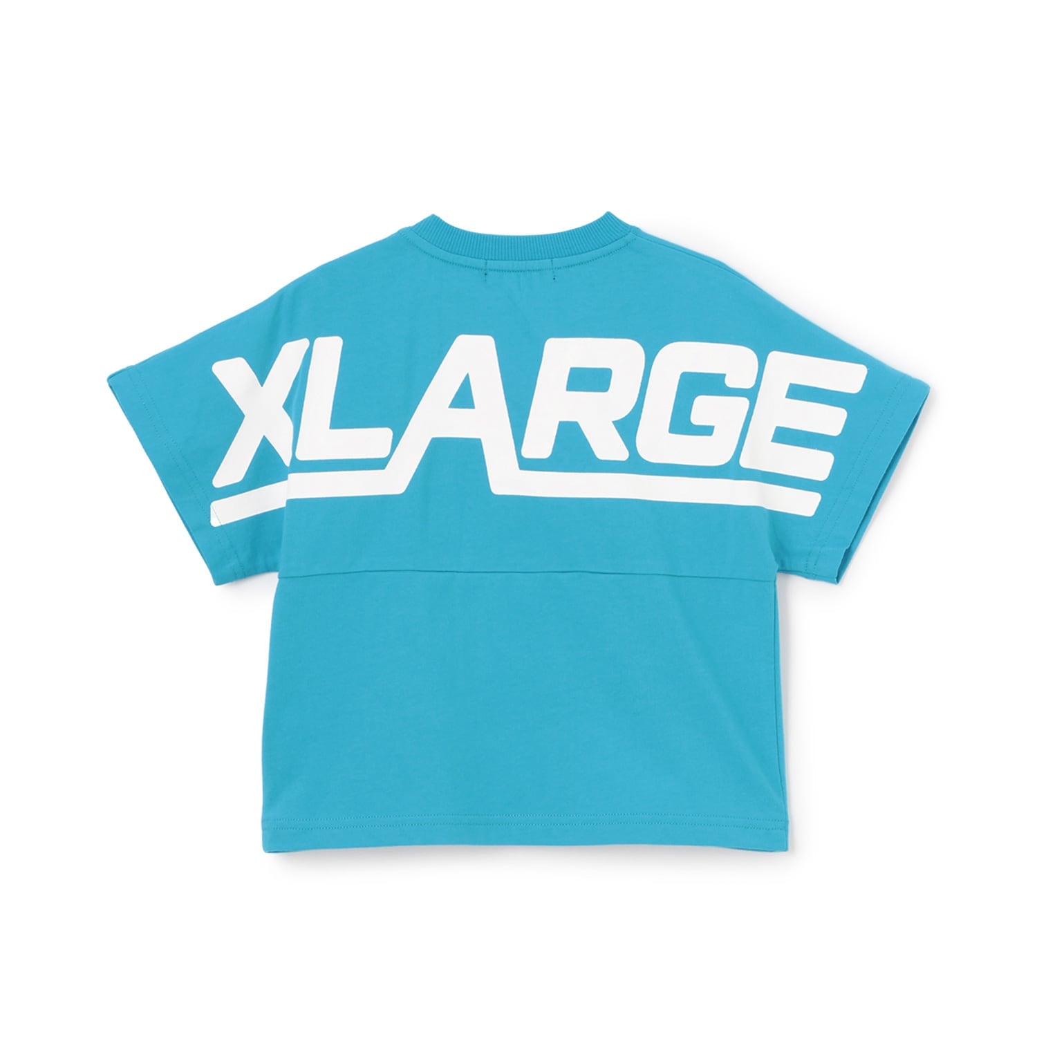 バックロゴ 切り替え半袖Tシャツ