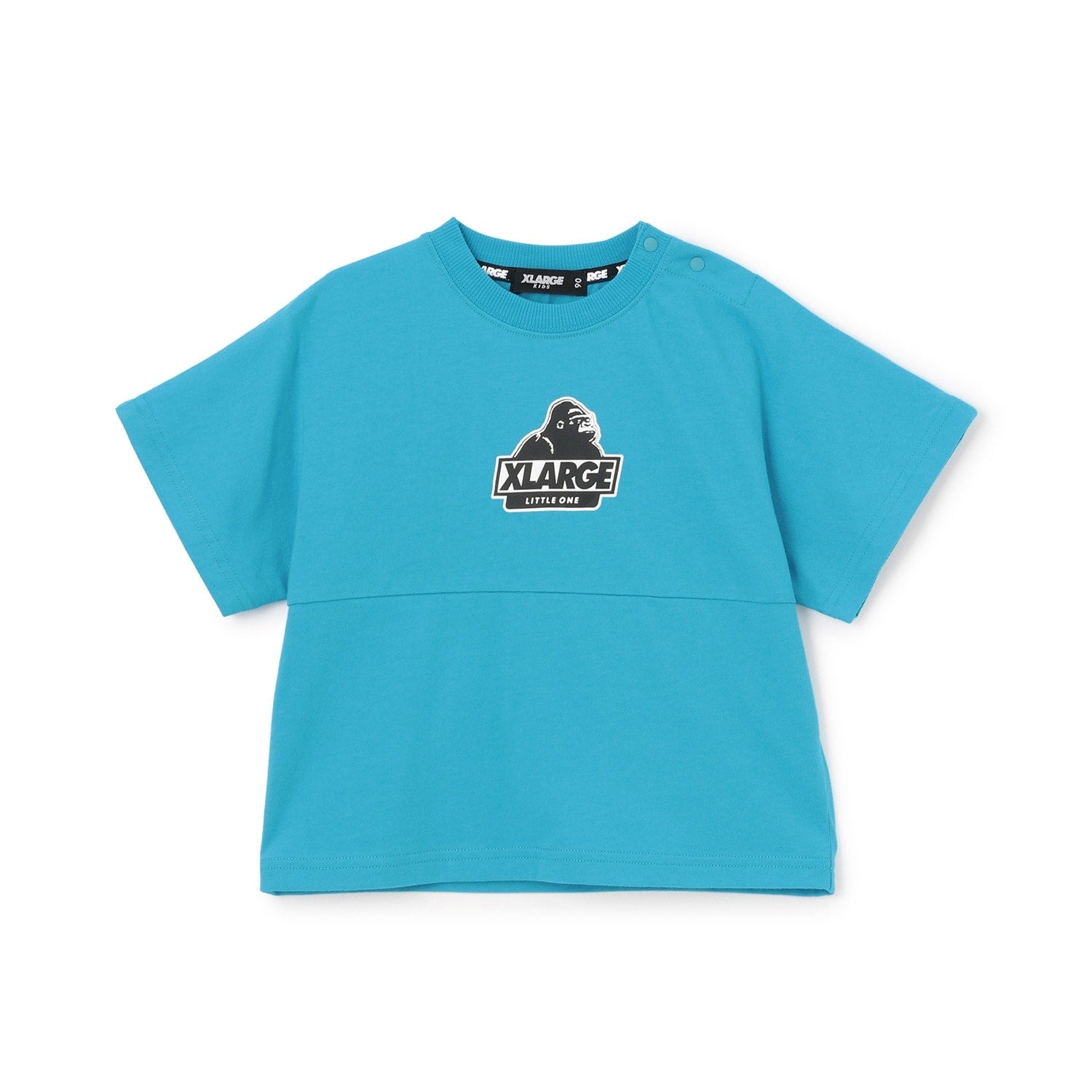 バックロゴ 切り替え半袖Tシャツ