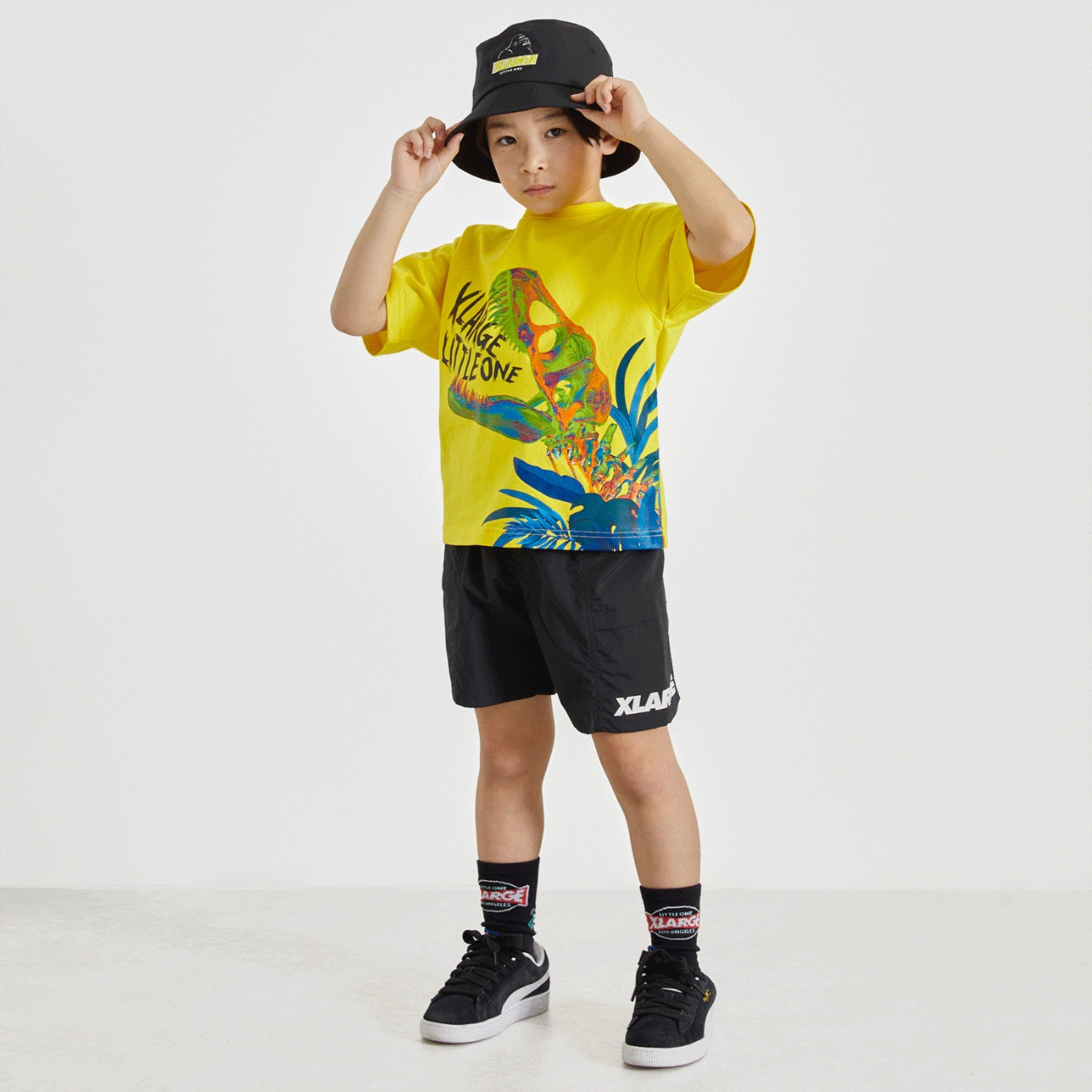 トロピカル恐竜 半袖Tシャツ