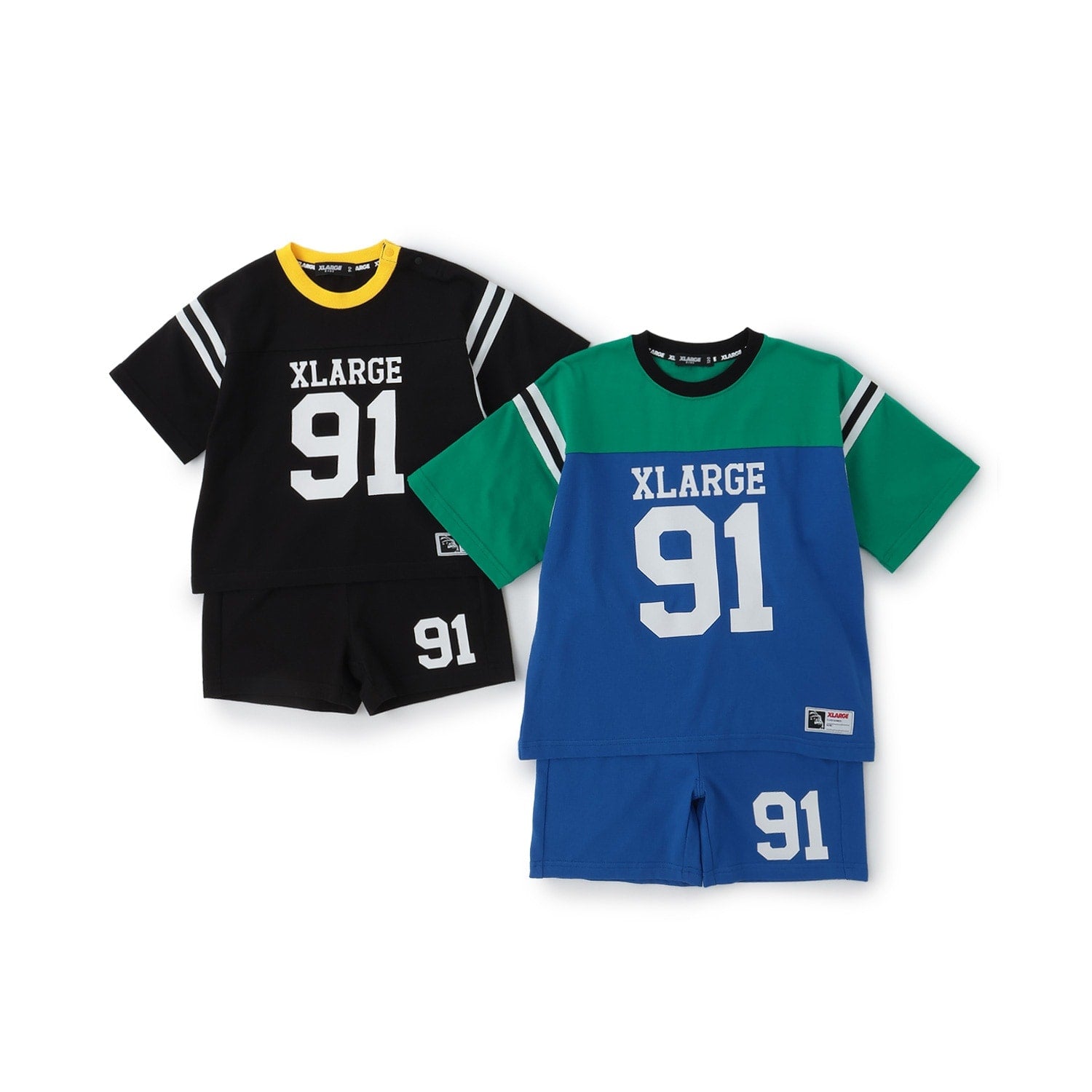 ナンバリング バイカラーセットアップ